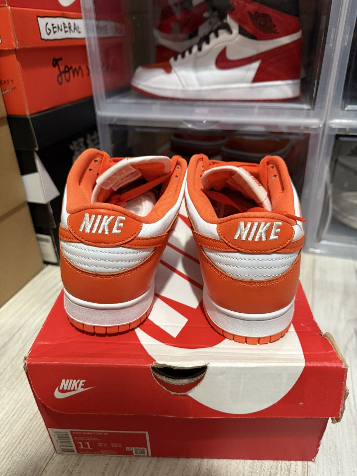 Nike Nike Dunk Low Syracuse Size US 11 / EU 44 - 5 Thumbnail