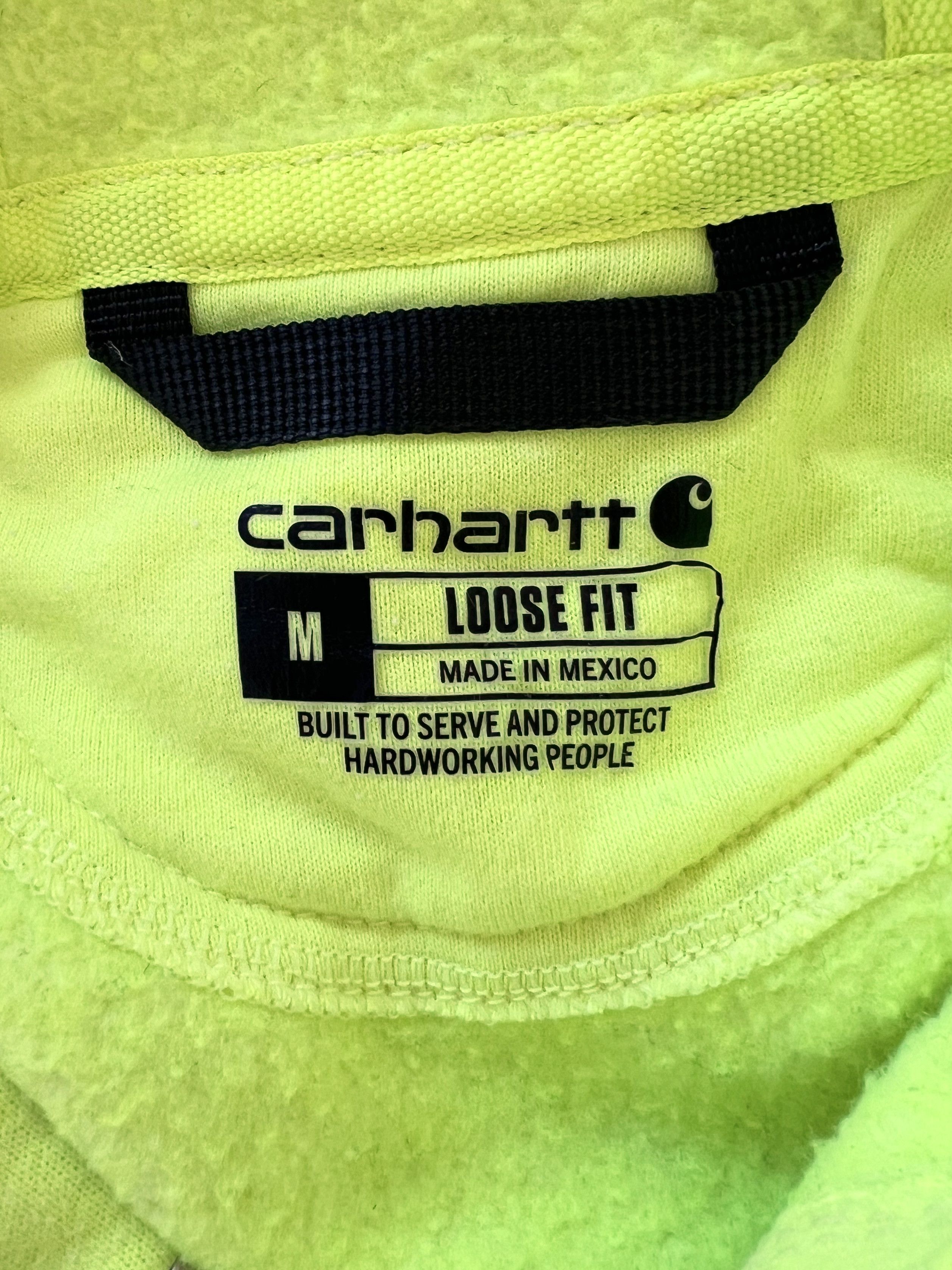 Carhartt Carhartt Loose Fit Hoodie in Neon Green Size M Size US M / EU 48-50 / 2 - 3 Thumbnail
