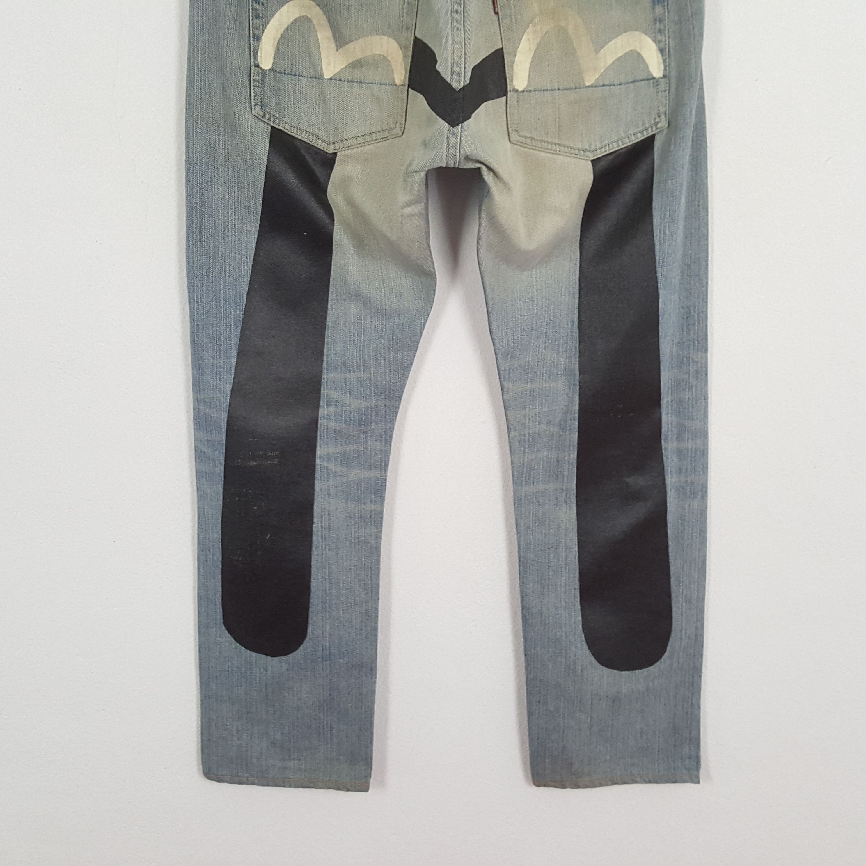 Evisu × Japanese Brand × Vintage EVISU Japanese Brand Streetwear Custom Daicock Jeans Size US 32 / EU 48 - 3 Thumbnail