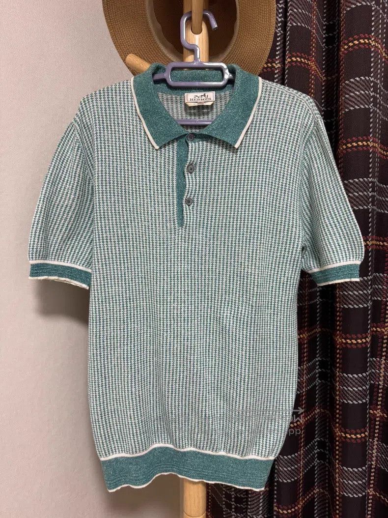 Hermes Hermes 40% Linen + 60% Cotton Short Sleeve, Premium Fabric Size US S / EU 44-46 / 1 - 1 Thumbnail