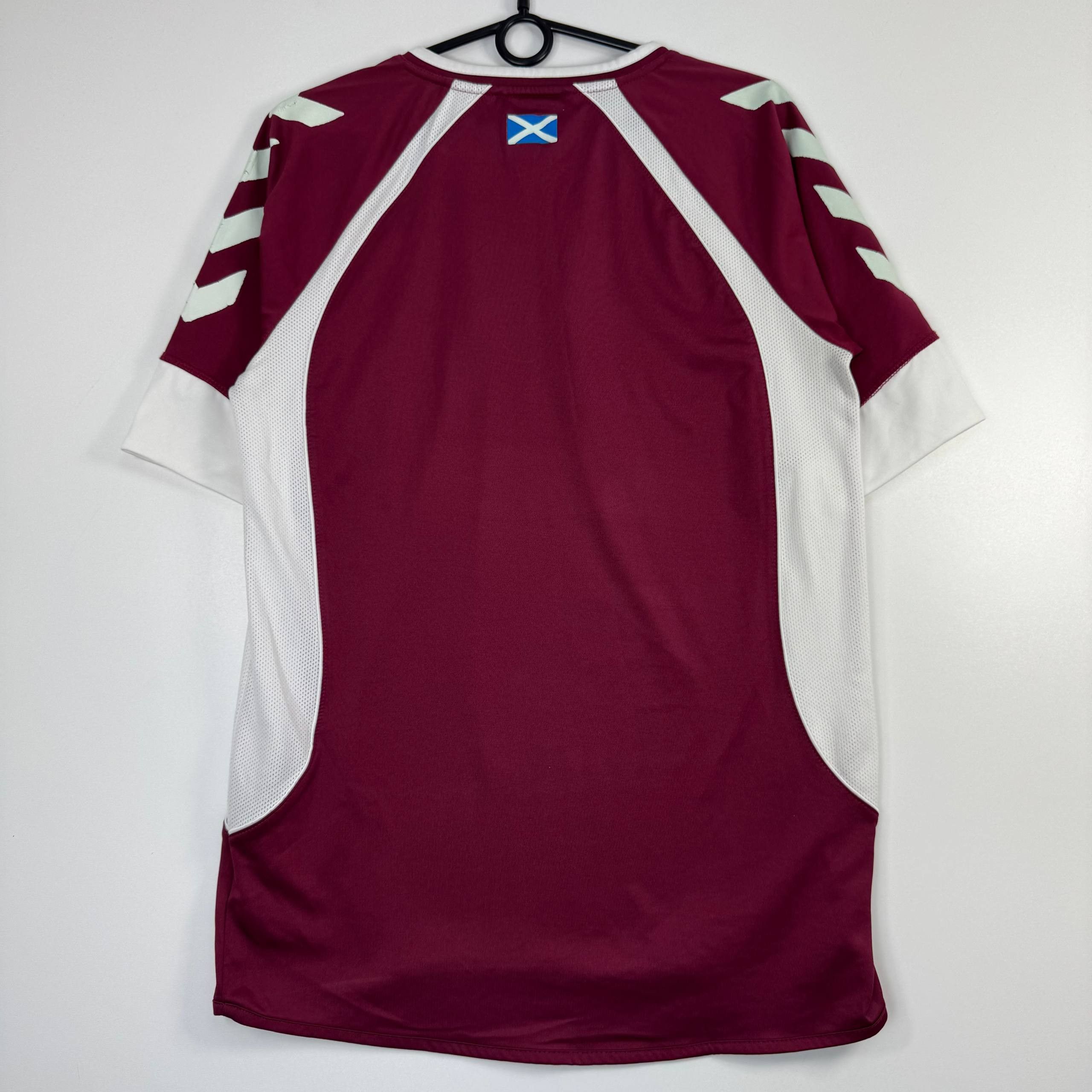 Hummel HEART OF MIDLOTHIAN 2006/07 HOME FOOTBALL SHIRT SOCCER M Size US M / EU 48-50 / 2 - 9 Thumbnail