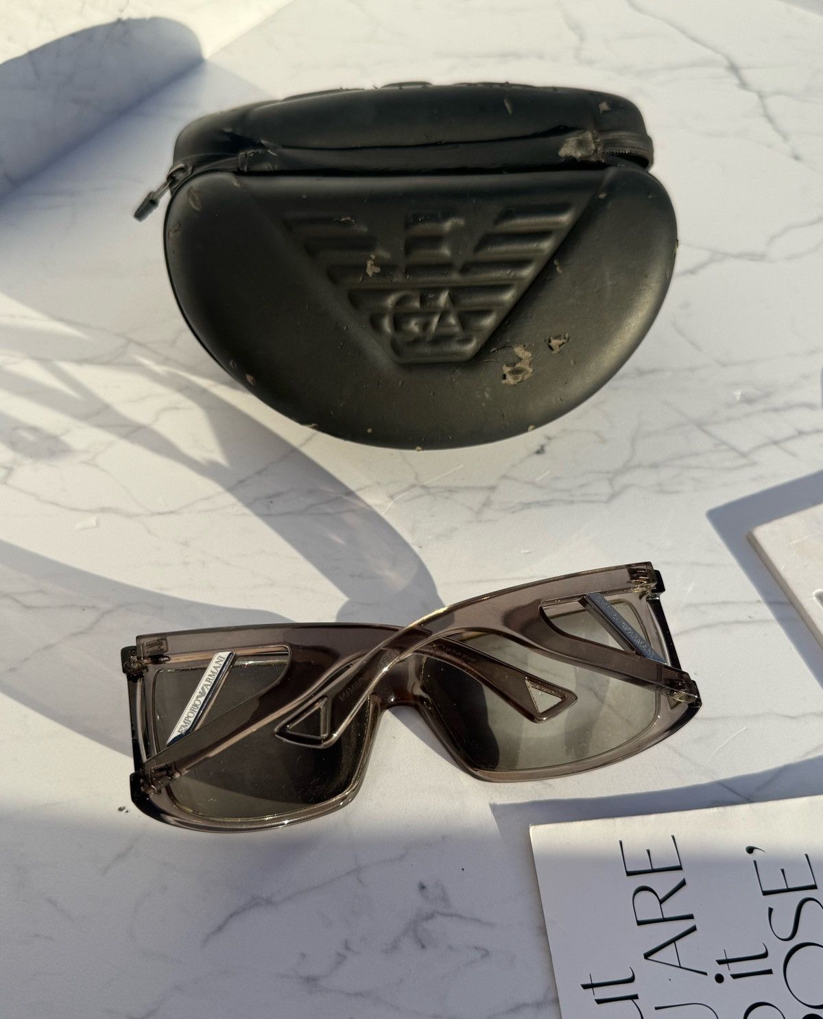 Armani Emporio Armani sunglasses EA9384/S Size ONE SIZE - 4 Thumbnail