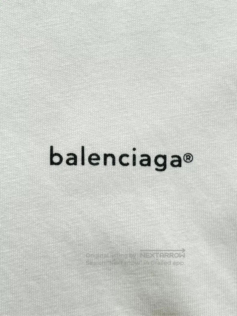 Balenciaga Balenciaga Logo Printed Short Sleeve T-Shirt Size US M / EU 48-50 / 2 - 5 Thumbnail