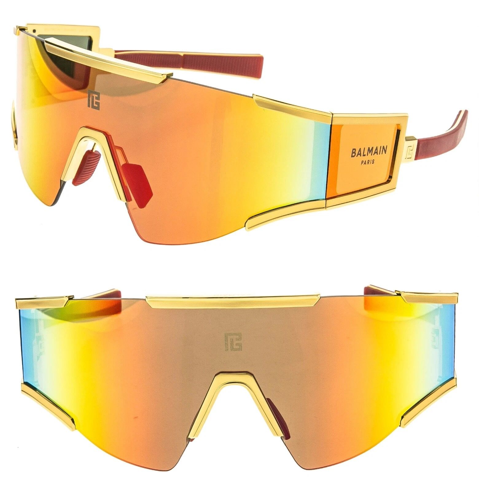 Balmain BALMAIN FLECHE BY AKONI BPS138 Titanium BPS 138C Sunglasses Size ONE SIZE - 1 Thumbnail