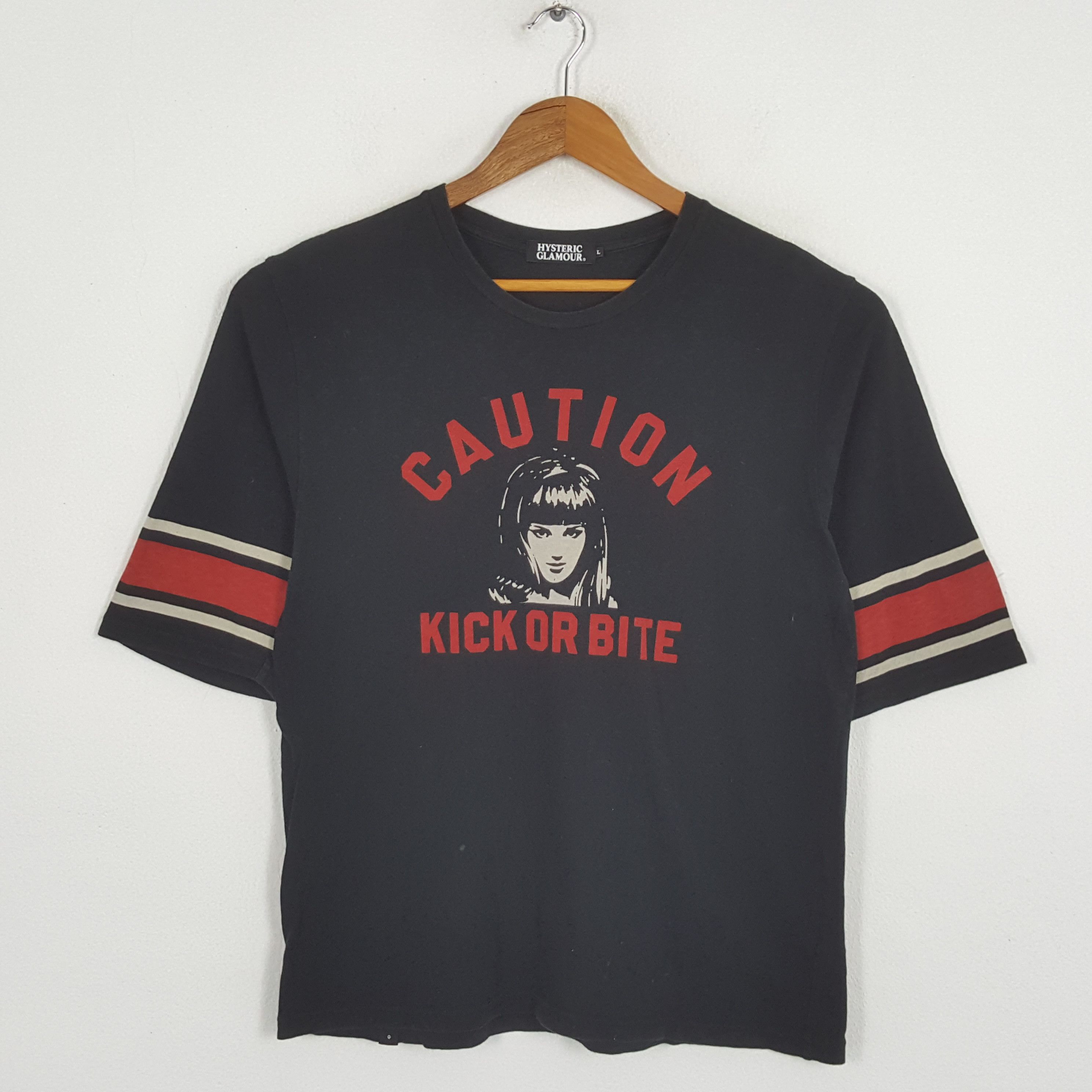 Hysteric Glamour × Japanese Brand × Vintage Vintage HYSTERIC GLAMOUR Japanese Fashion Brand T-Shirts Size US L / EU 52-54 / 3 - 1 Thumbnail