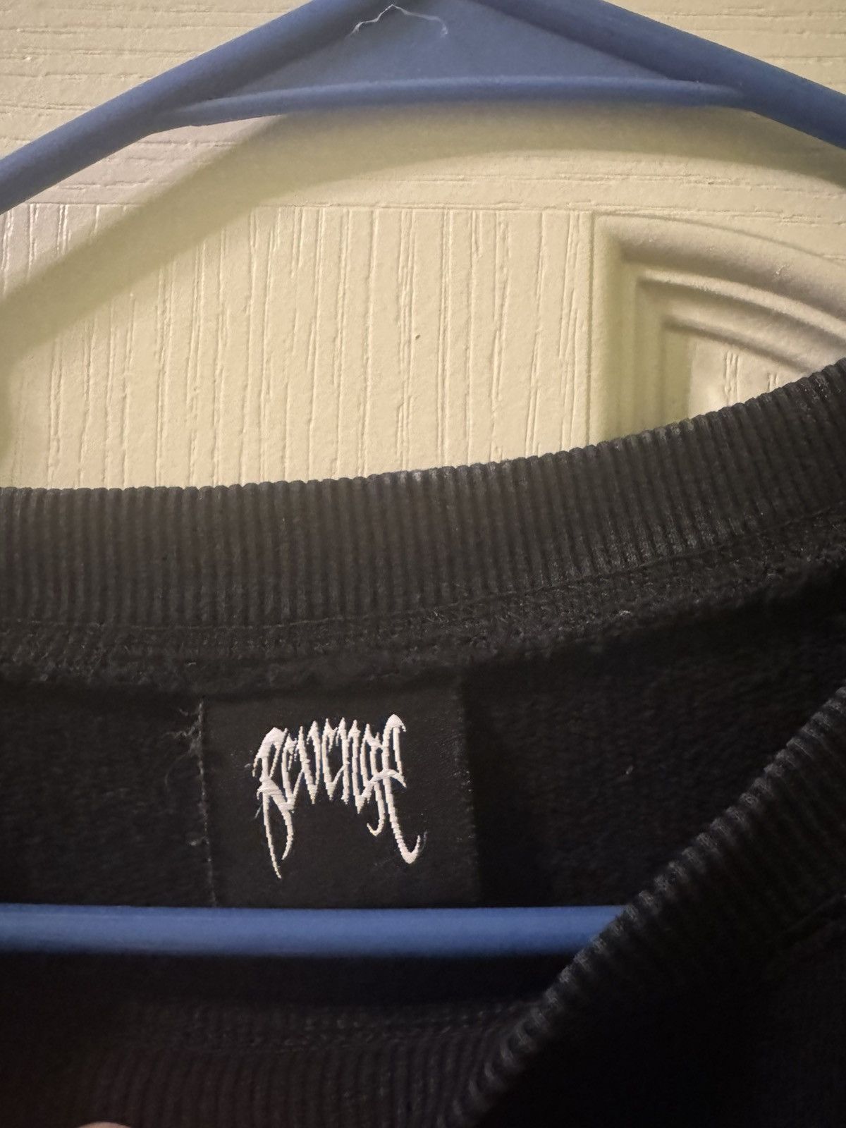 Revenge REVENGE FACE BLACK CREWNECK Size US M / EU 48-50 / 2 - 4 Thumbnail