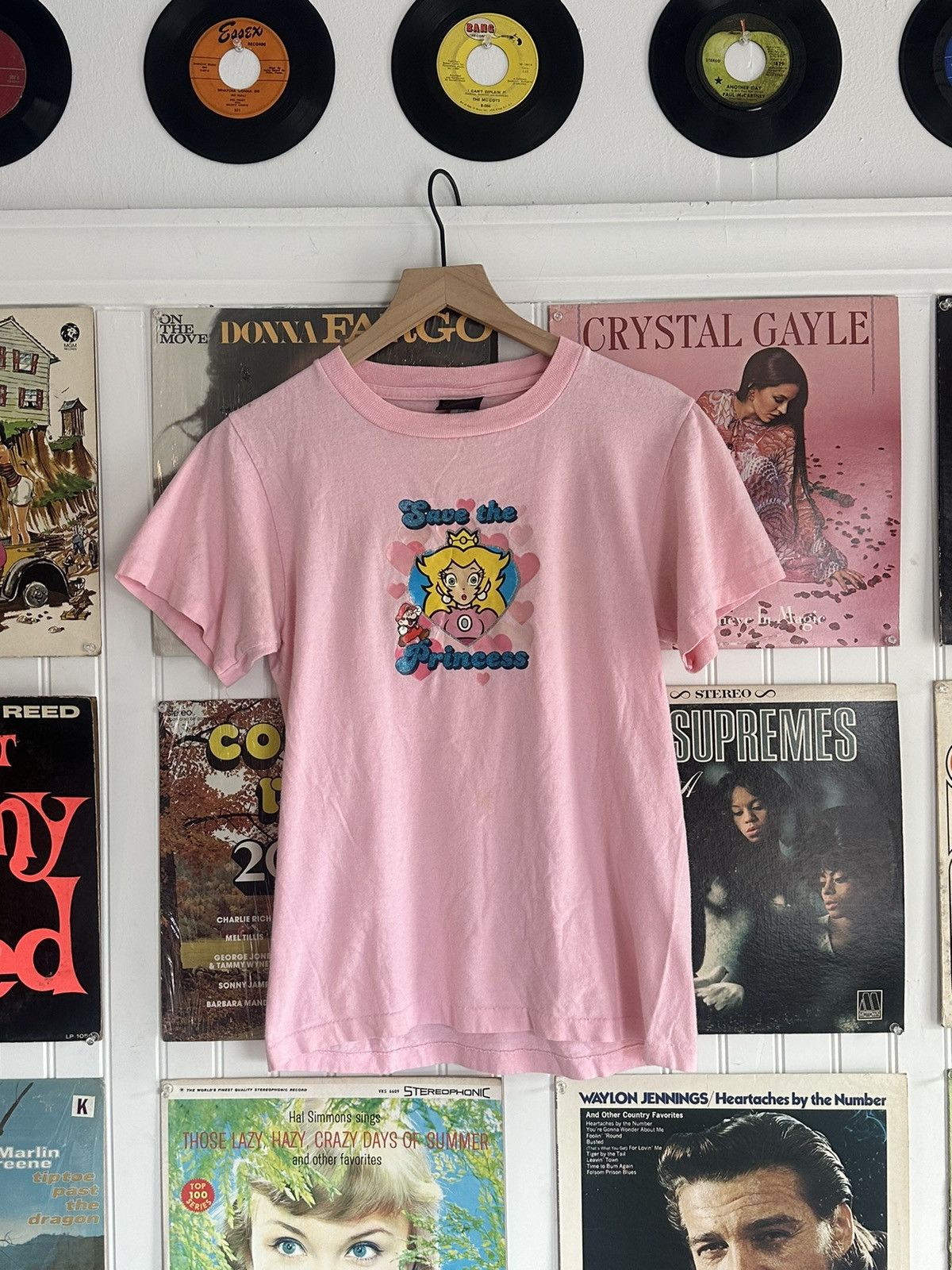 Changes 90s Pink Princess Peach Mario save the princes tee Size US M / EU 48-50 / 2 - 1 Thumbnail