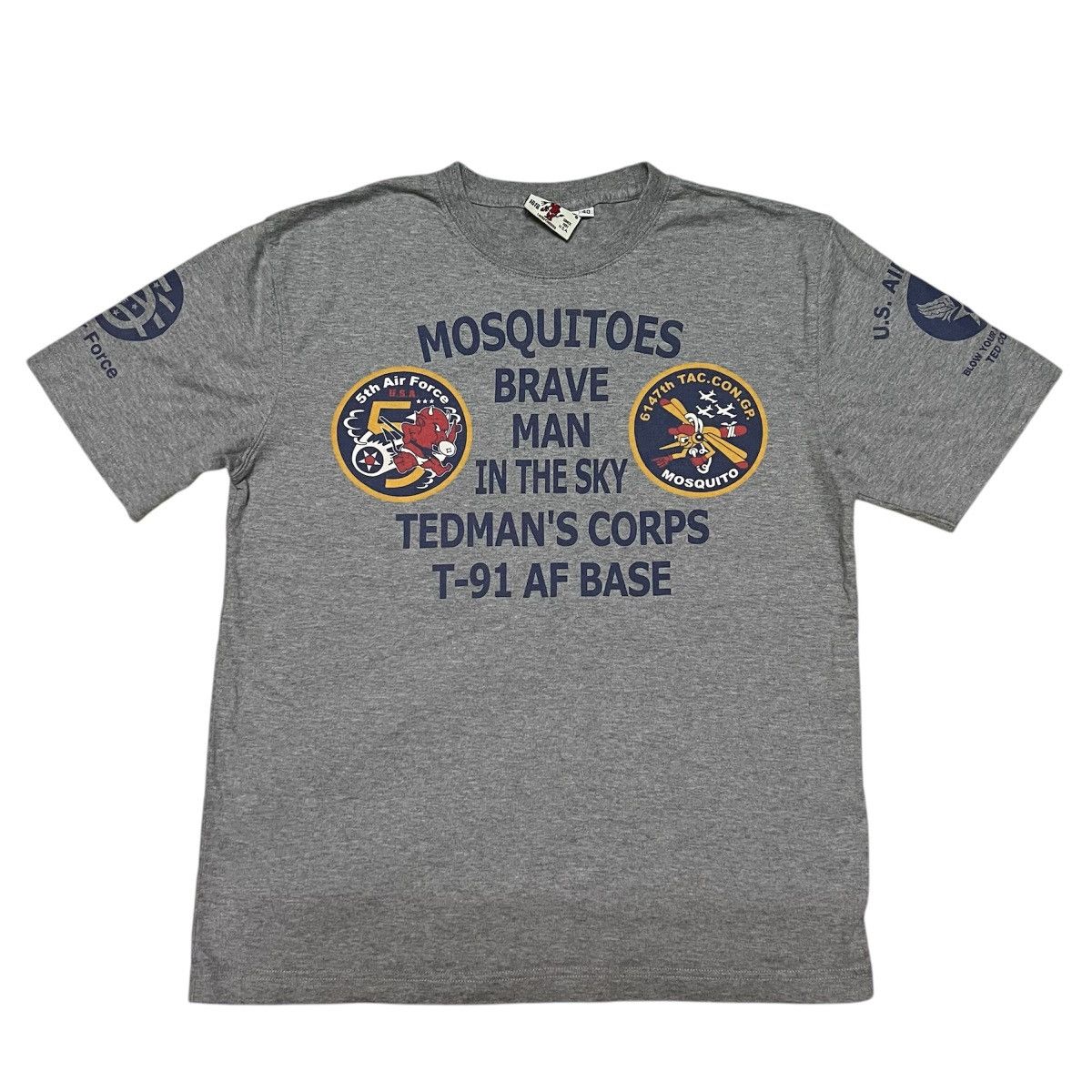 Japanese Brand Tedman Ted Company Big Logo T Shirt Size US S / EU 44-46 / 1 - 1 Thumbnail