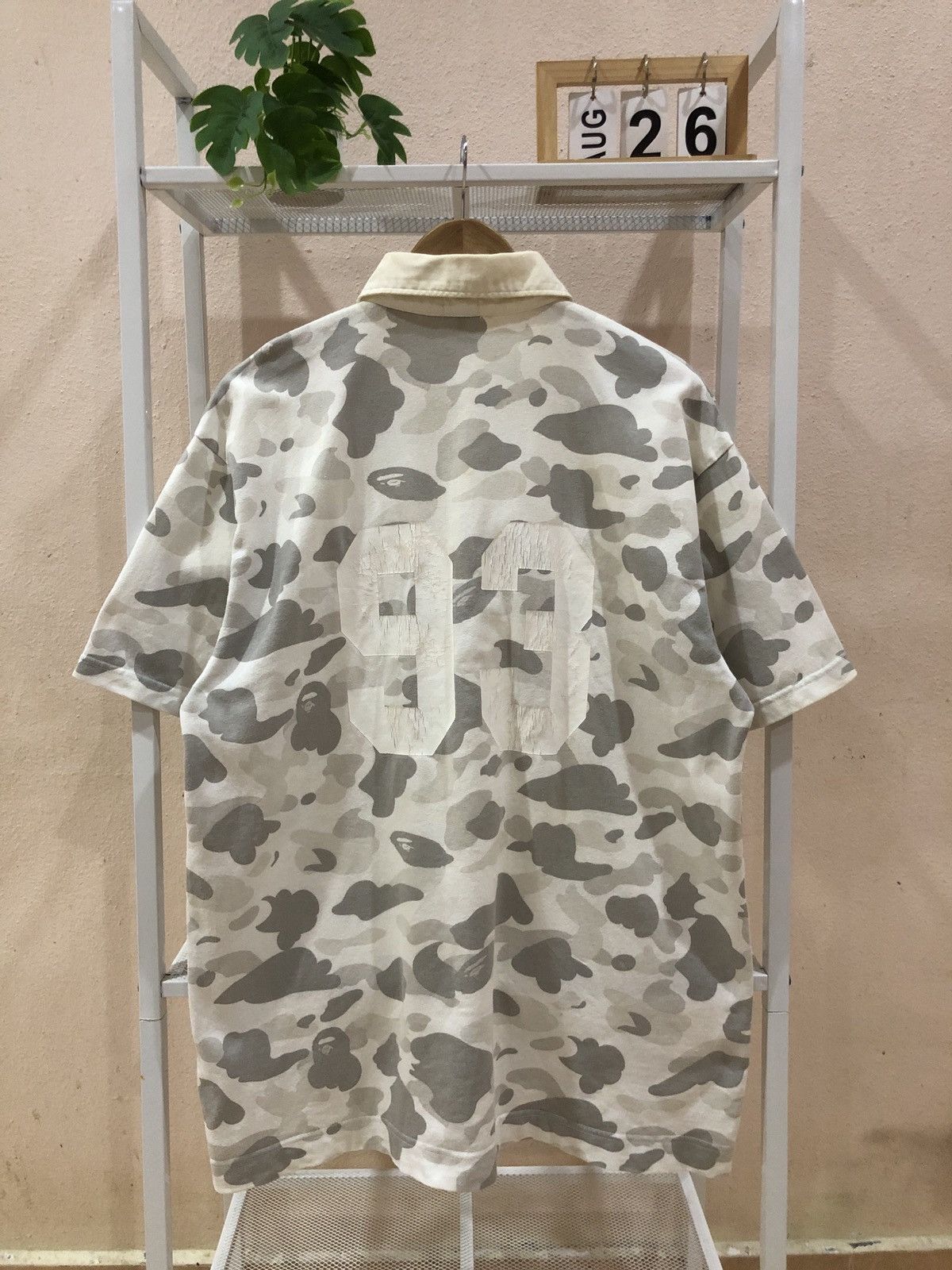 Bape OG 2007 A Bathing Ape Color Camo Rugby Shirts Size US L / EU 52-54 / 3 - 2 Thumbnail