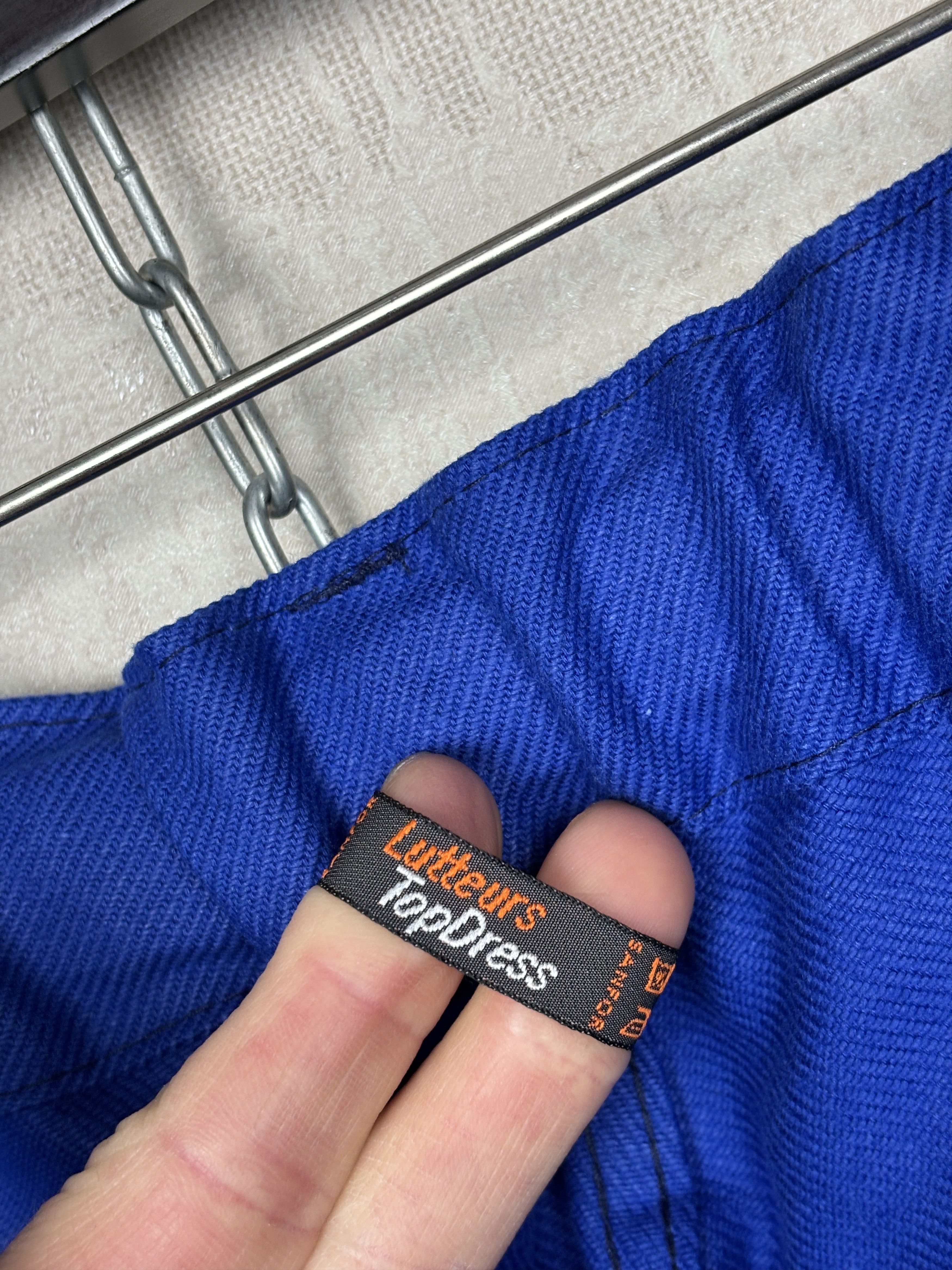Vintage Lutteurs TopDress Sanfor French Workwear Fatigue Pants Size US 30 / EU 46 - 20 Thumbnail