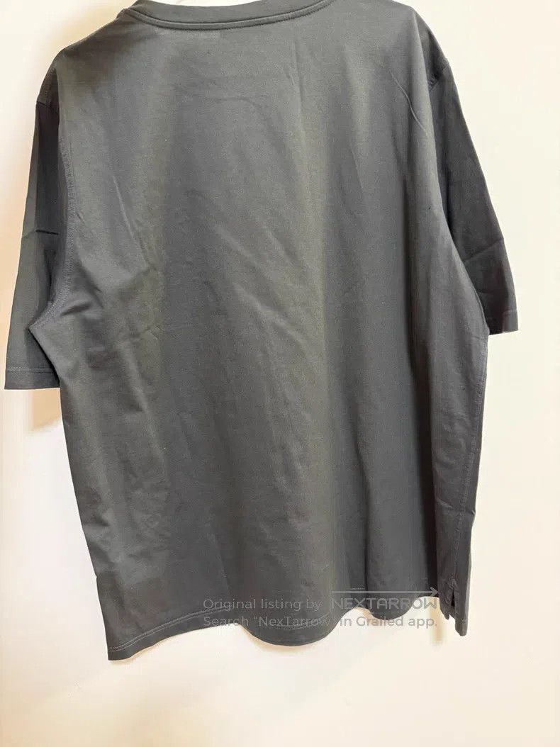Hermes Hermes Dark gray short-sleeve T-shirt, pure cotton fabric Size US XL / EU 56 / 4 - 1 Thumbnail