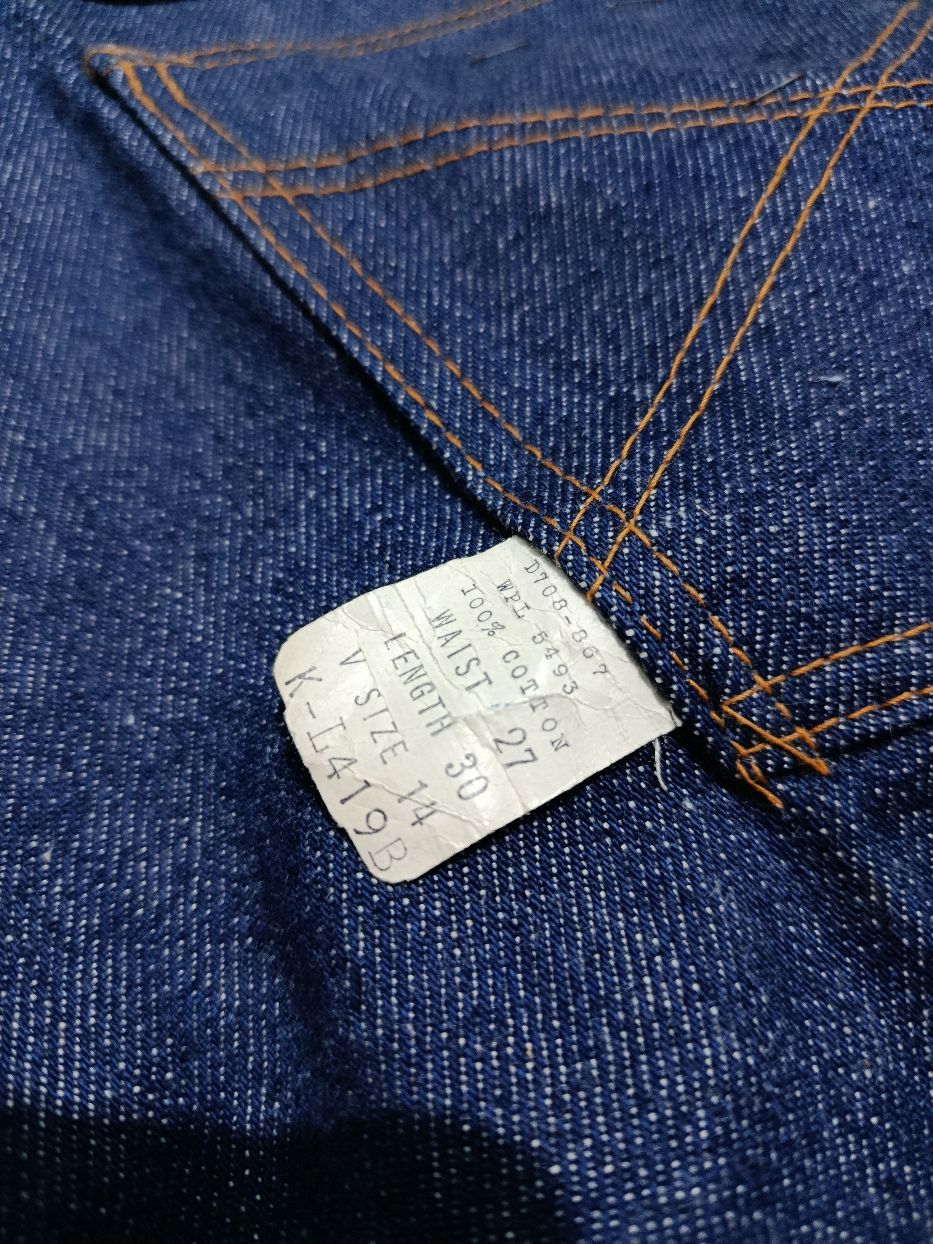 Vintage Vintage 60s Barnyarders denim jeans Size US 27 - 7 Thumbnail