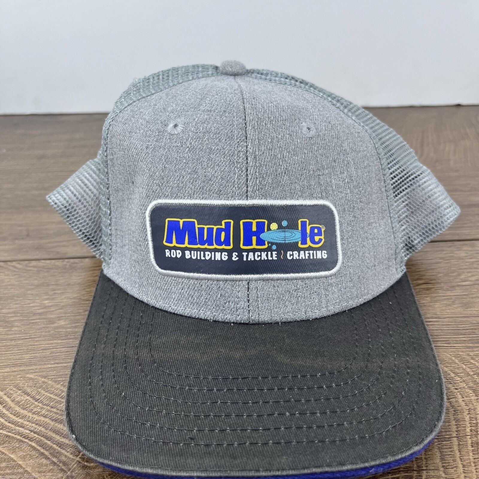 Other Mud Hole Hat Mud Hole Cap Snapback Hat Gray Adjustable Hat A Size ONE SIZE - 6 Thumbnail