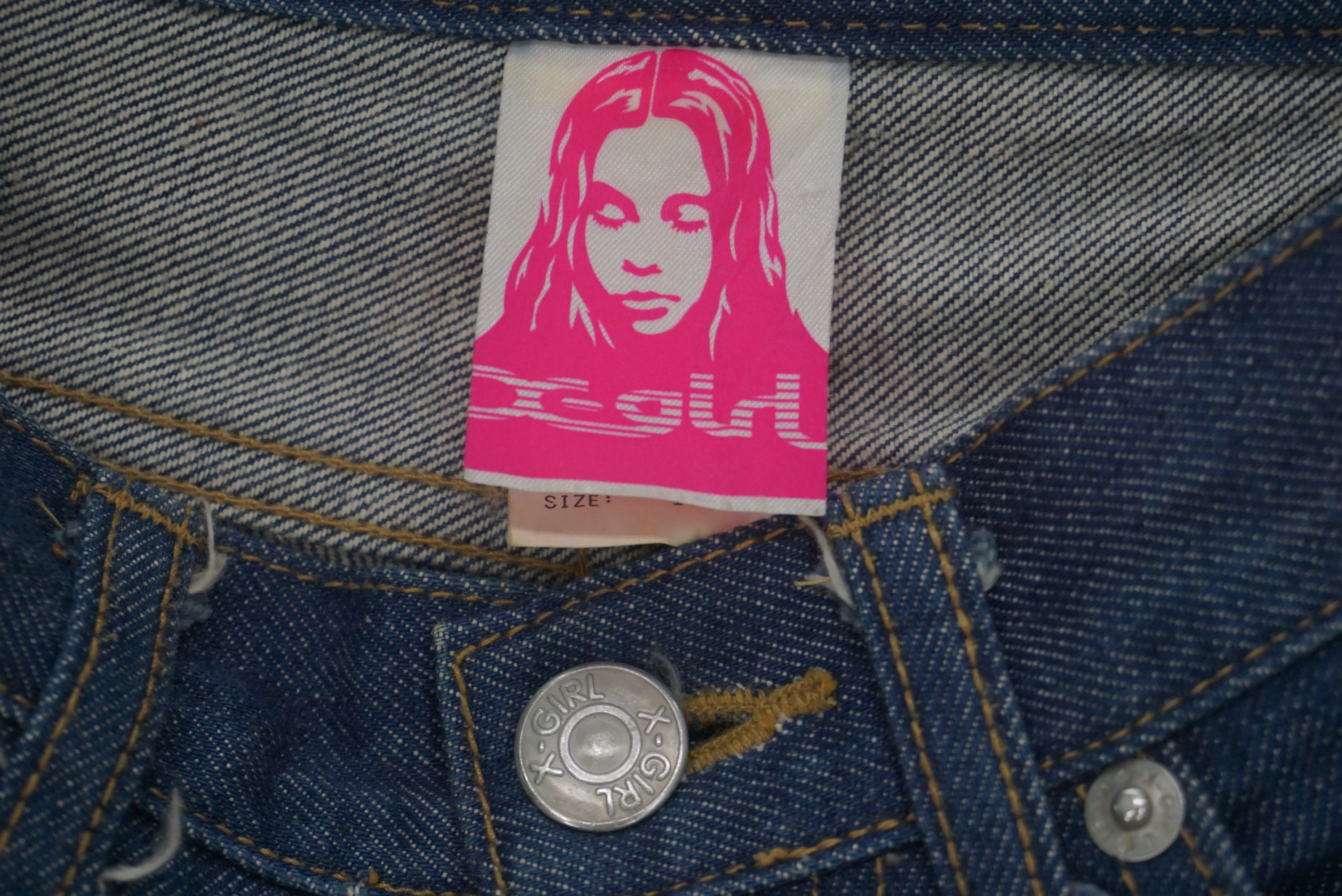 Japanese Brand X-girl Jeans Size W29xL29.5 Slim Skinny Zipper Hem Denim Size 26" / US 2 / IT 38 - 10 Thumbnail