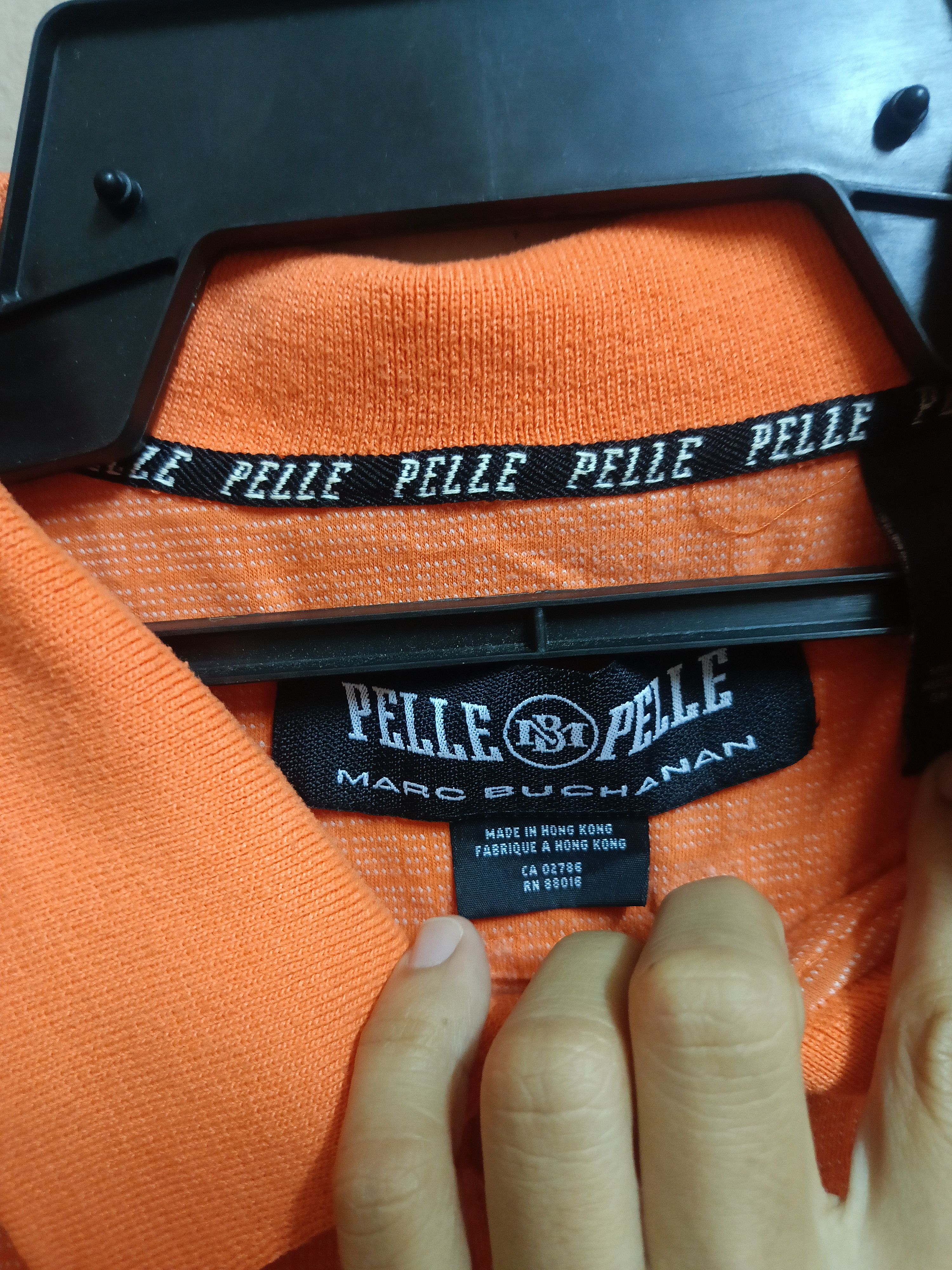 Marc Buchanan × Pelle Pelle × Rap Tees Pelle Pelle Marc Buchanan Big logo Collar shirt Size US L / EU 52-54 / 3 - 5 Thumbnail