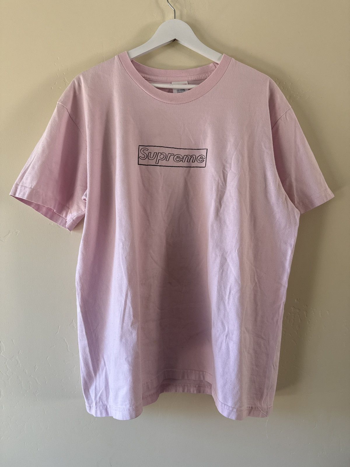 Supreme Supreme Pink T-Shirt Size US M / EU 48-50 / 2 - 2 Thumbnail