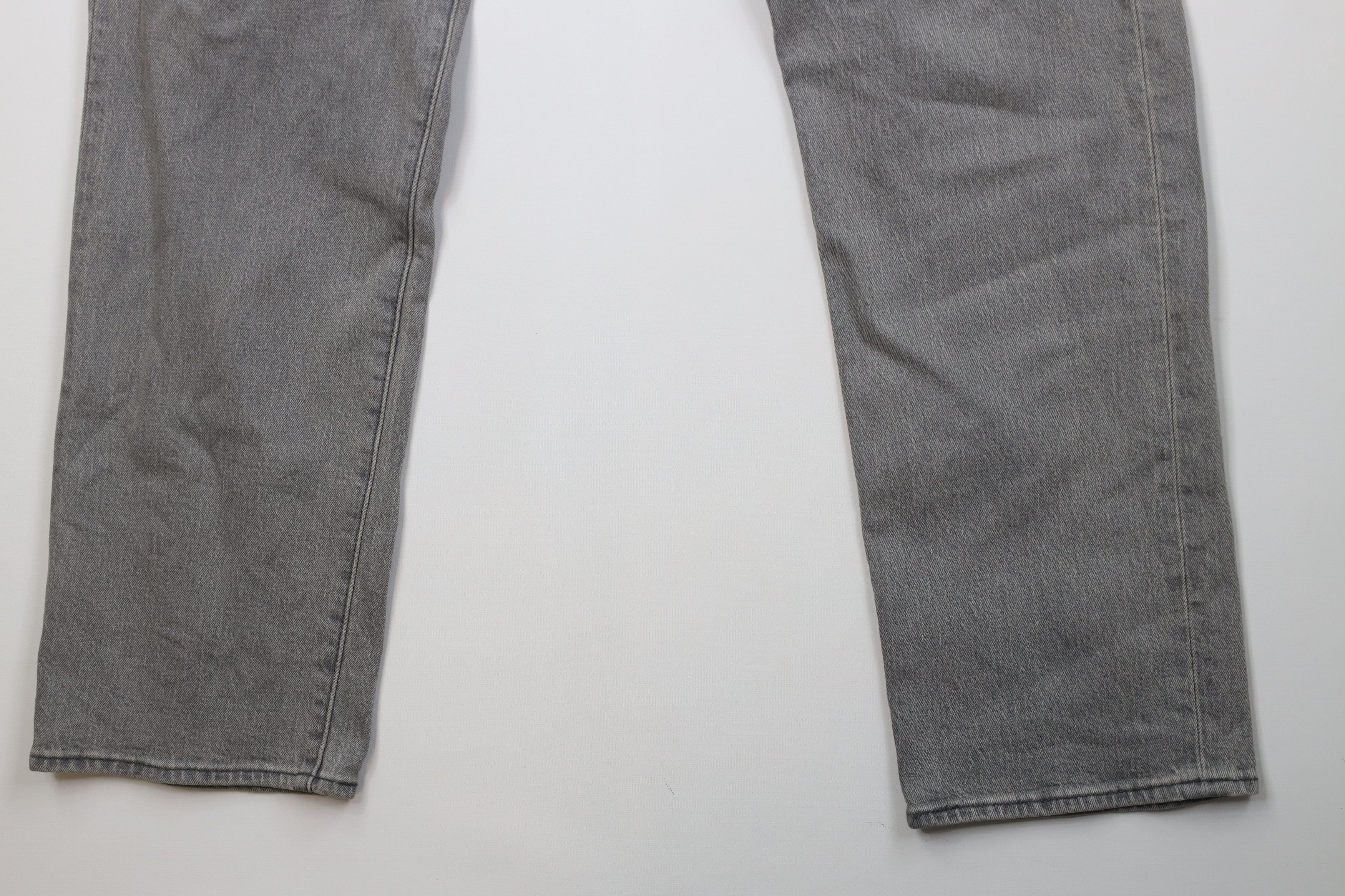 Levi's Vintage Y2K Levis 505xx Fly Regular Straight Leg Jeans Gray Size US 36 / EU 52 - 5 Thumbnail