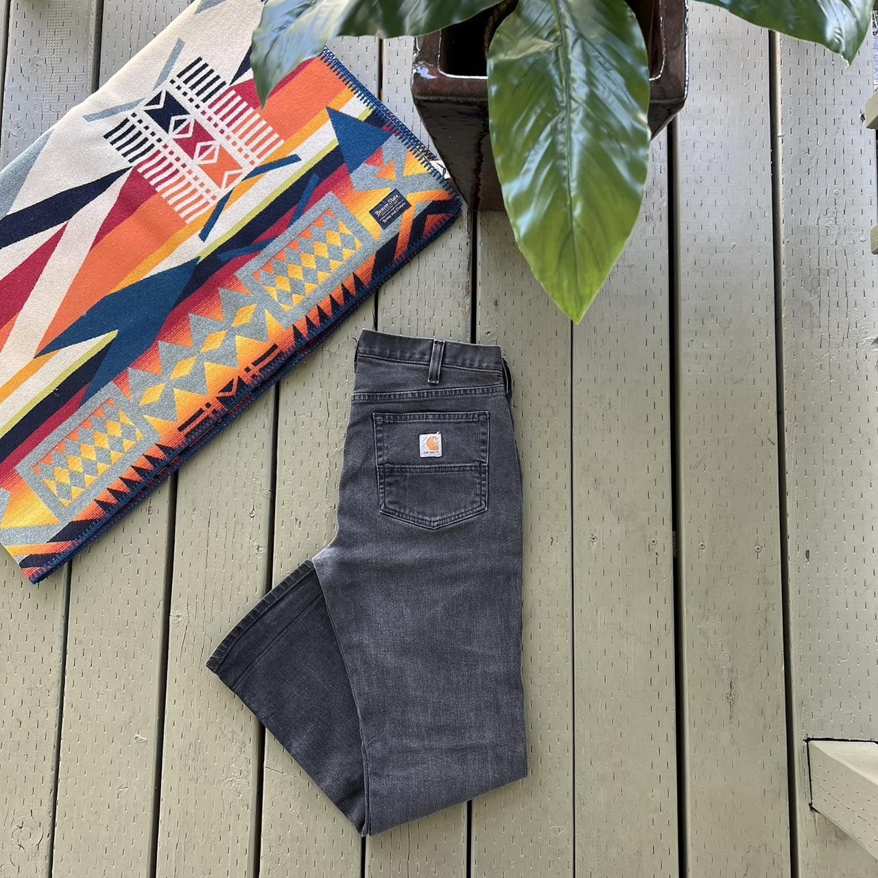 Vintage Vintage Carhartt Double Knee Carpenter Jeans Size US 34 / EU 50 - 1 Thumbnail
