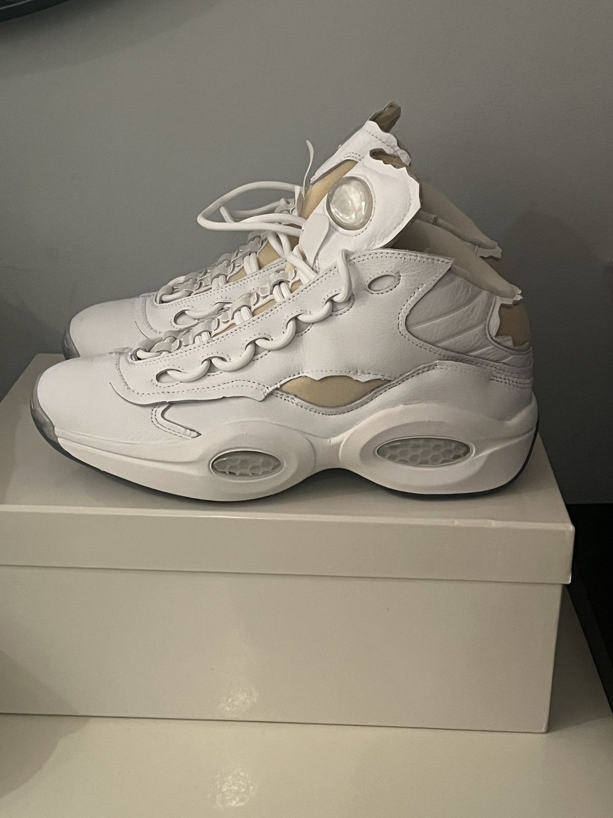 Maison Margiela × Reebok Authentic Reebok Question Maison Margiela Project sneakers Size US 10.5 / EU 43-44 - 3 Thumbnail