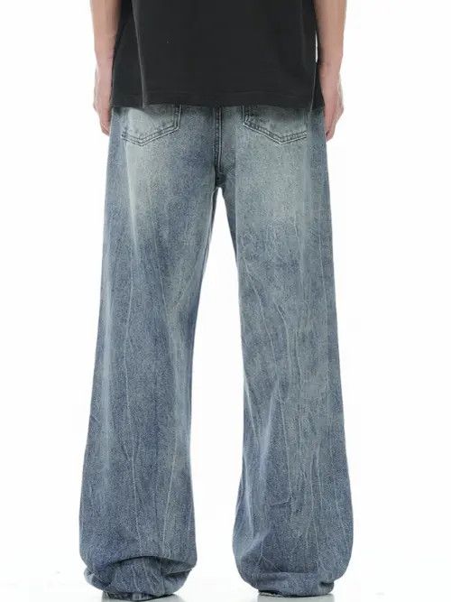 VIBE American washed cleanfit all-match flared high street jeans Size US 32 / EU 48 - 4 Thumbnail