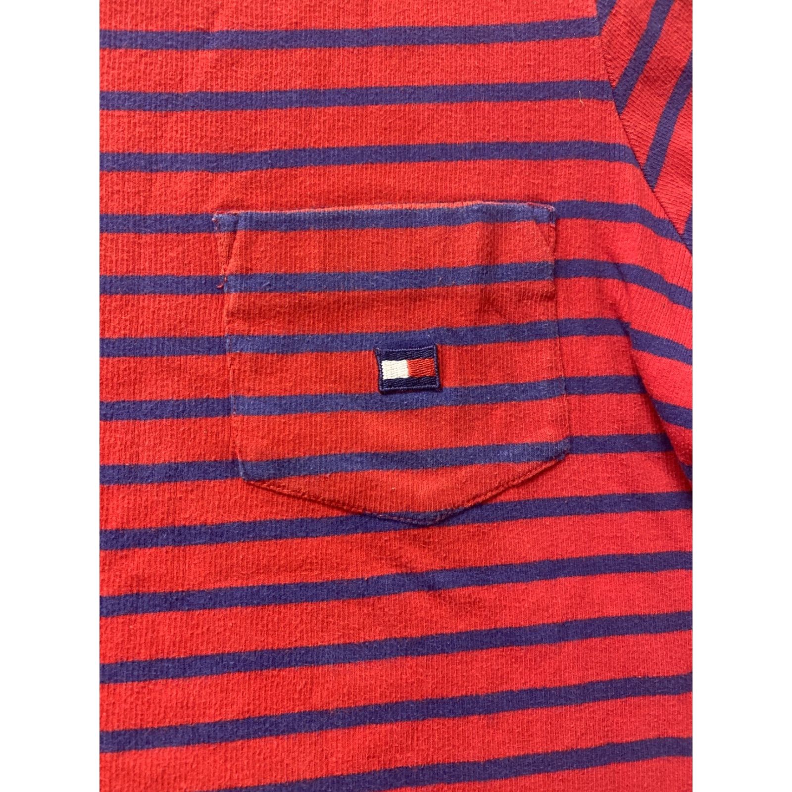 Tommy Hilfiger Tommy Hilfiger Sport T Shirt Womens XL Red White Short Sleeve /102-22 Size XL / US 12-14 / IT 48-50 - 2 Thumbnail