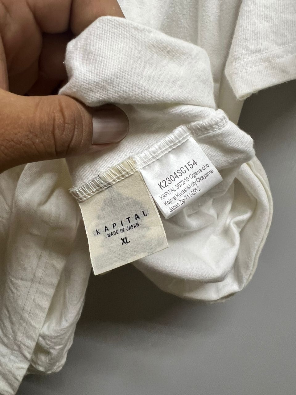Kapital Kountry Kountry Japannese Spellout By Kapital Kountry Size US XL / EU 56 / 4 - 5 Thumbnail