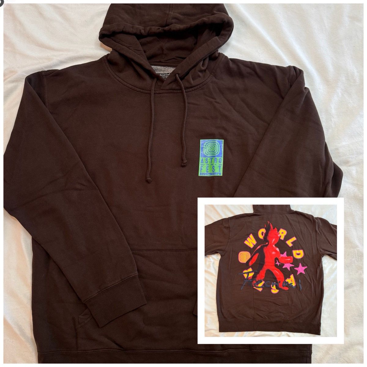 Travis Scott Travis Scott Astroworld Flame Guy Hoodie Size US XL / EU 56 / 4 - 1 Thumbnail
