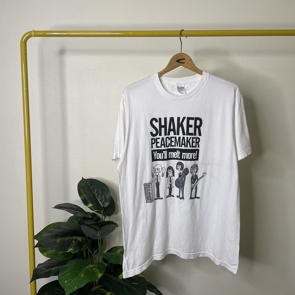 Band Tees × Japanese Brand You ll Melt More Japanese Idol Shaker Peacemaker Album Promo Size US L / EU 52-54 / 3 - 1 Thumbnail