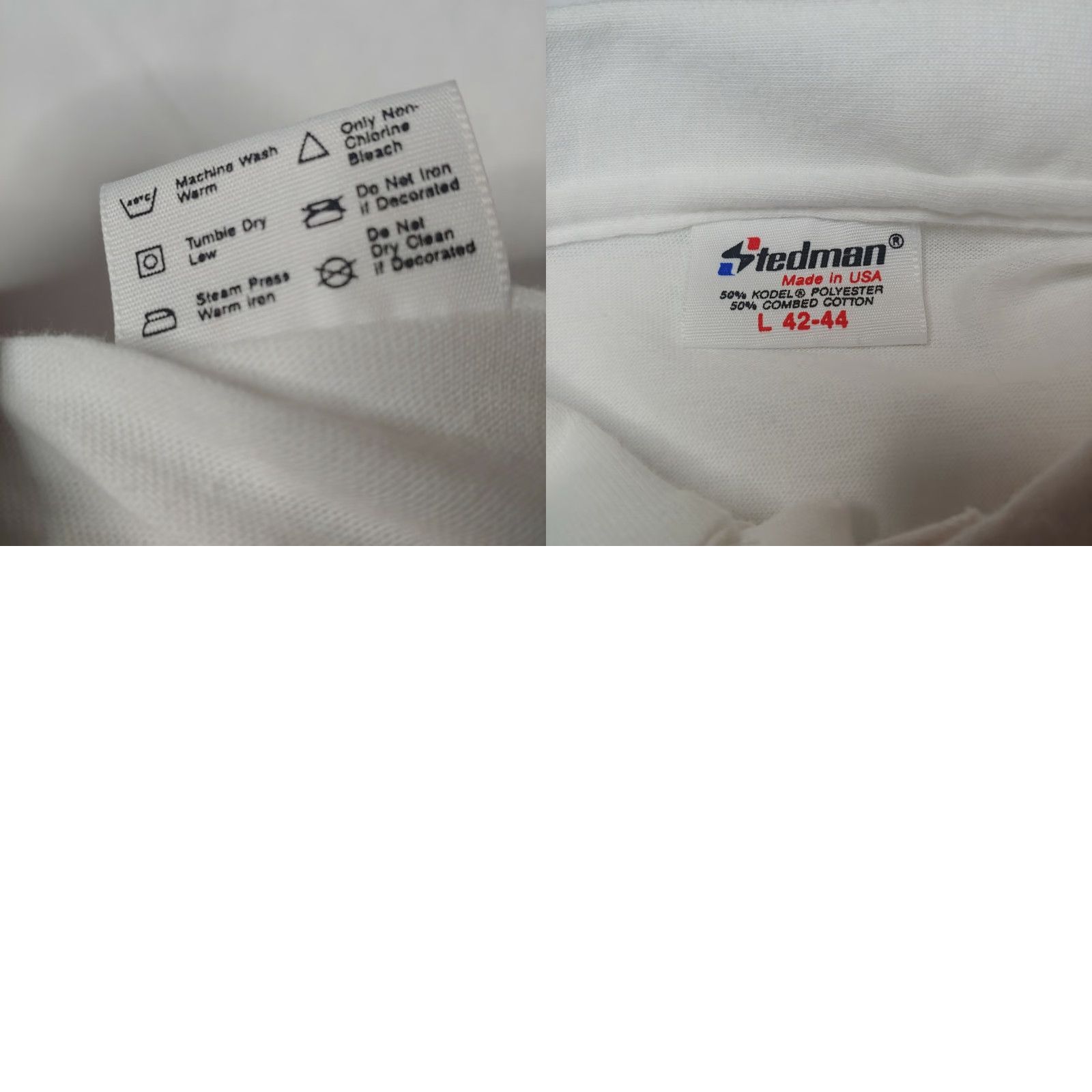 Vintage VINTAGE Single Mountain State Street Machines Polo Shirt L White Men Short Sleeve Collared Graphic Print Car Club 90s Hot Rod Boys Girls Mens Womens Size US L / EU 52-54 / 3 - 8 Thumbnail