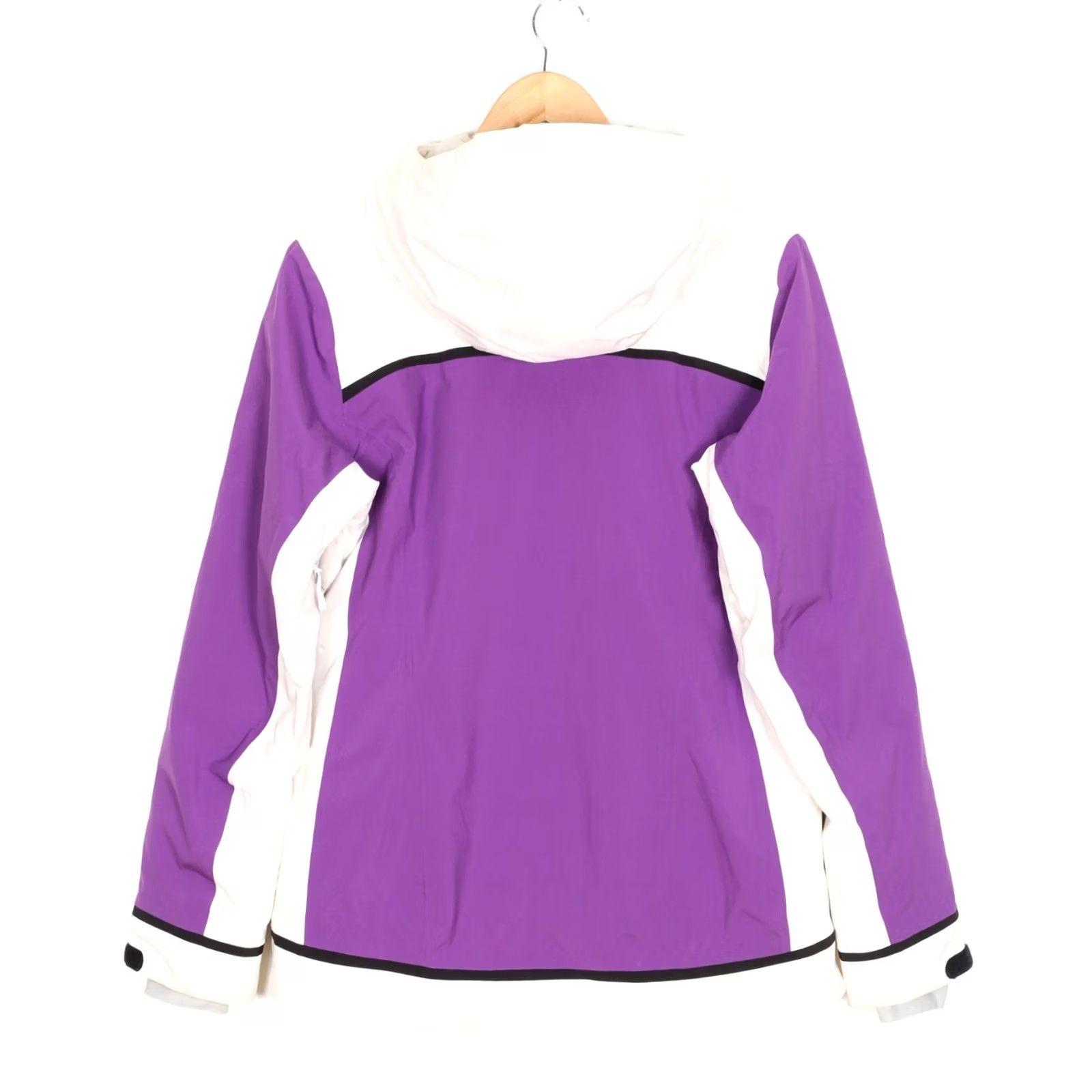 Helly Hansen VINTAGE Helly Hansen Belle Ski Jacket Women L Hooded RECCO H2 Flow PRIMALOFT MJ6091 Size L / US 10 / IT 46 - 3 Thumbnail
