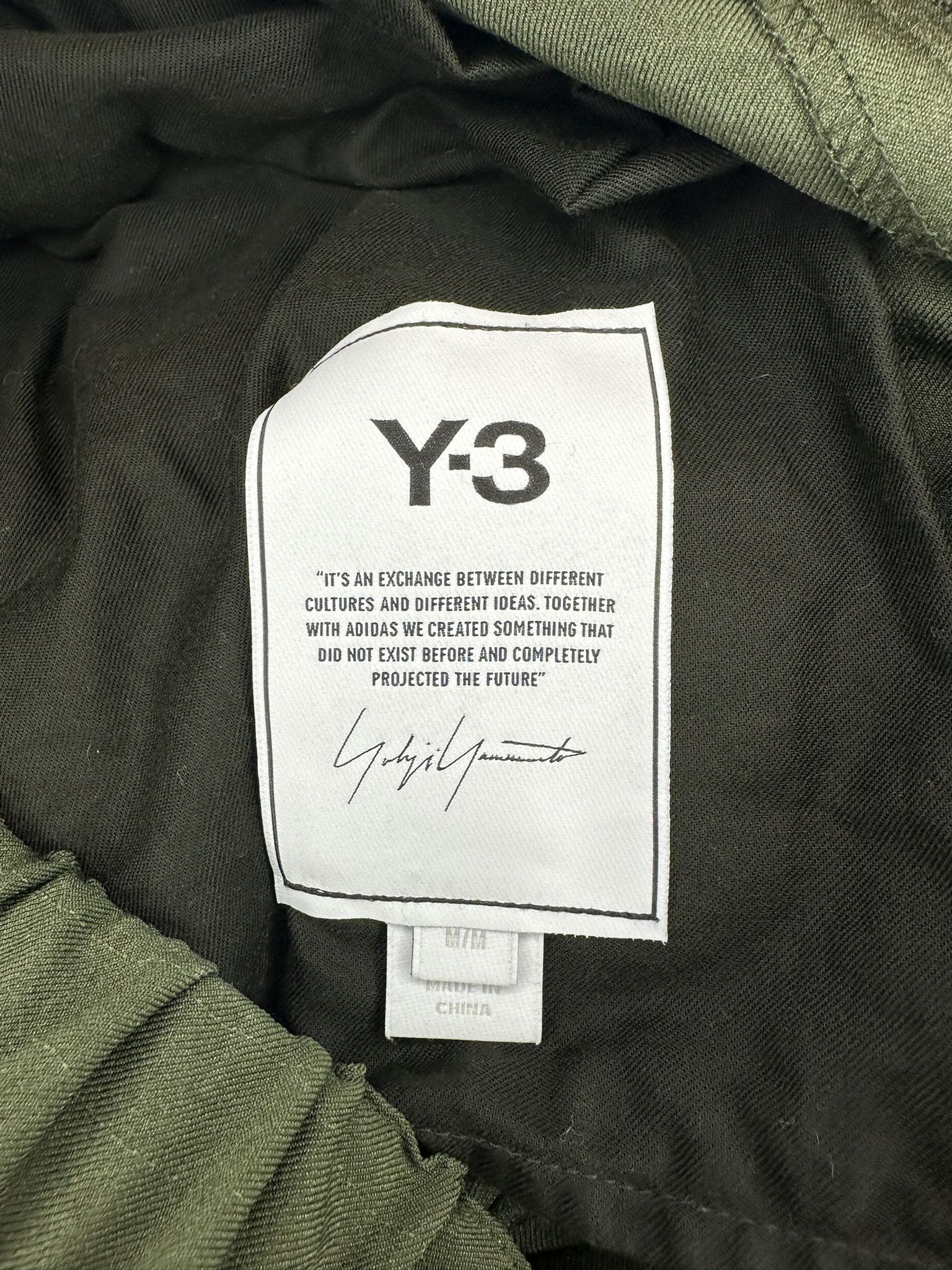 Y-3 Y-3 Khaki Classic Sport Uniform Cargo Pants Size US 34 / EU 50 - 4 Thumbnail