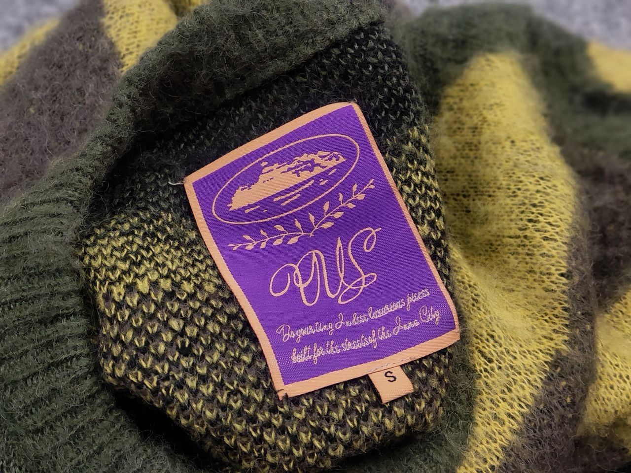 Corteiz Corteiz Mohair Blend Knit Sweater Gutta Green Camo Oversized Size US S / EU 44-46 / 1 - 11 Thumbnail