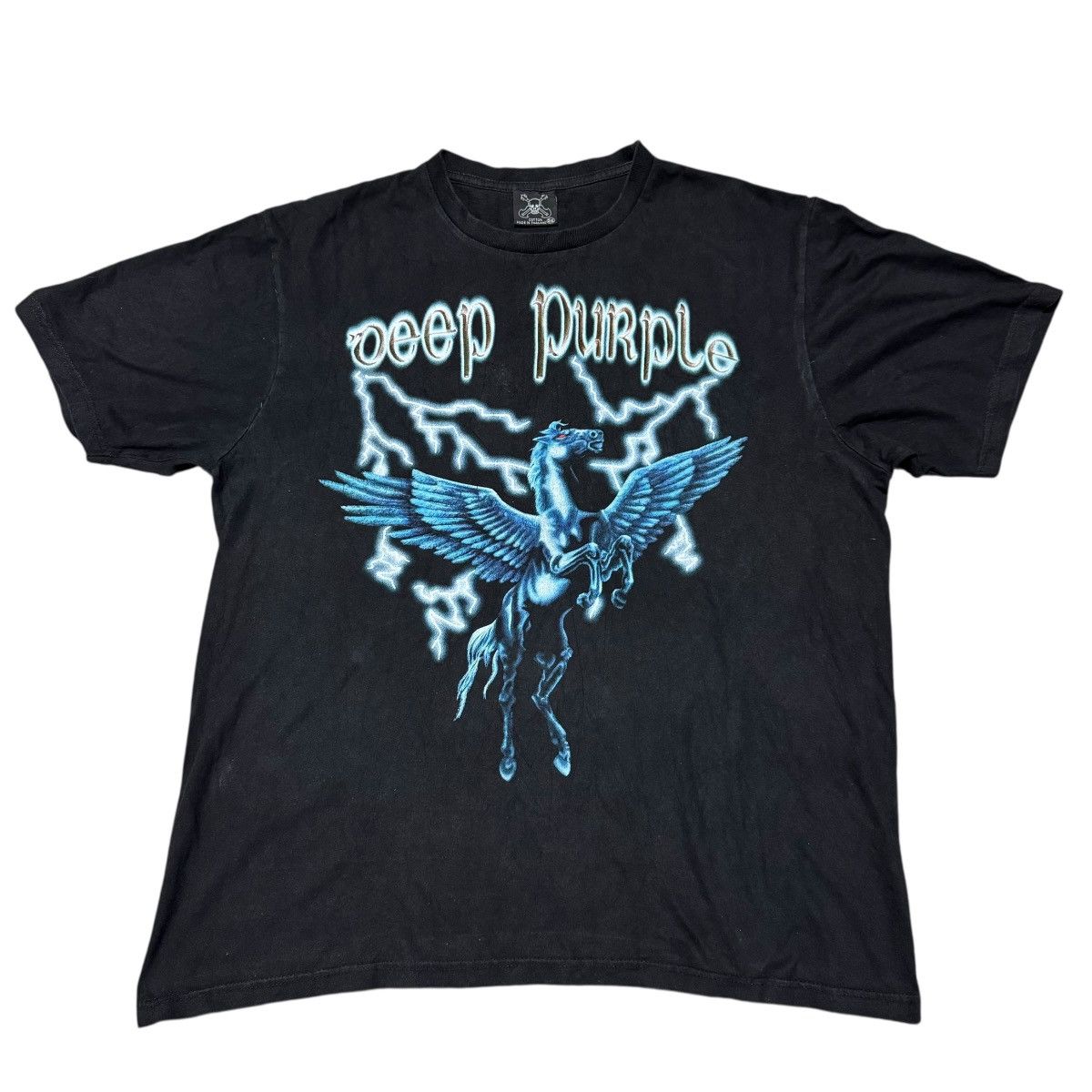 Band Tees Deep Purple Winged Horse Shirt Size US L / EU 52-54 / 3 - 1 Thumbnail