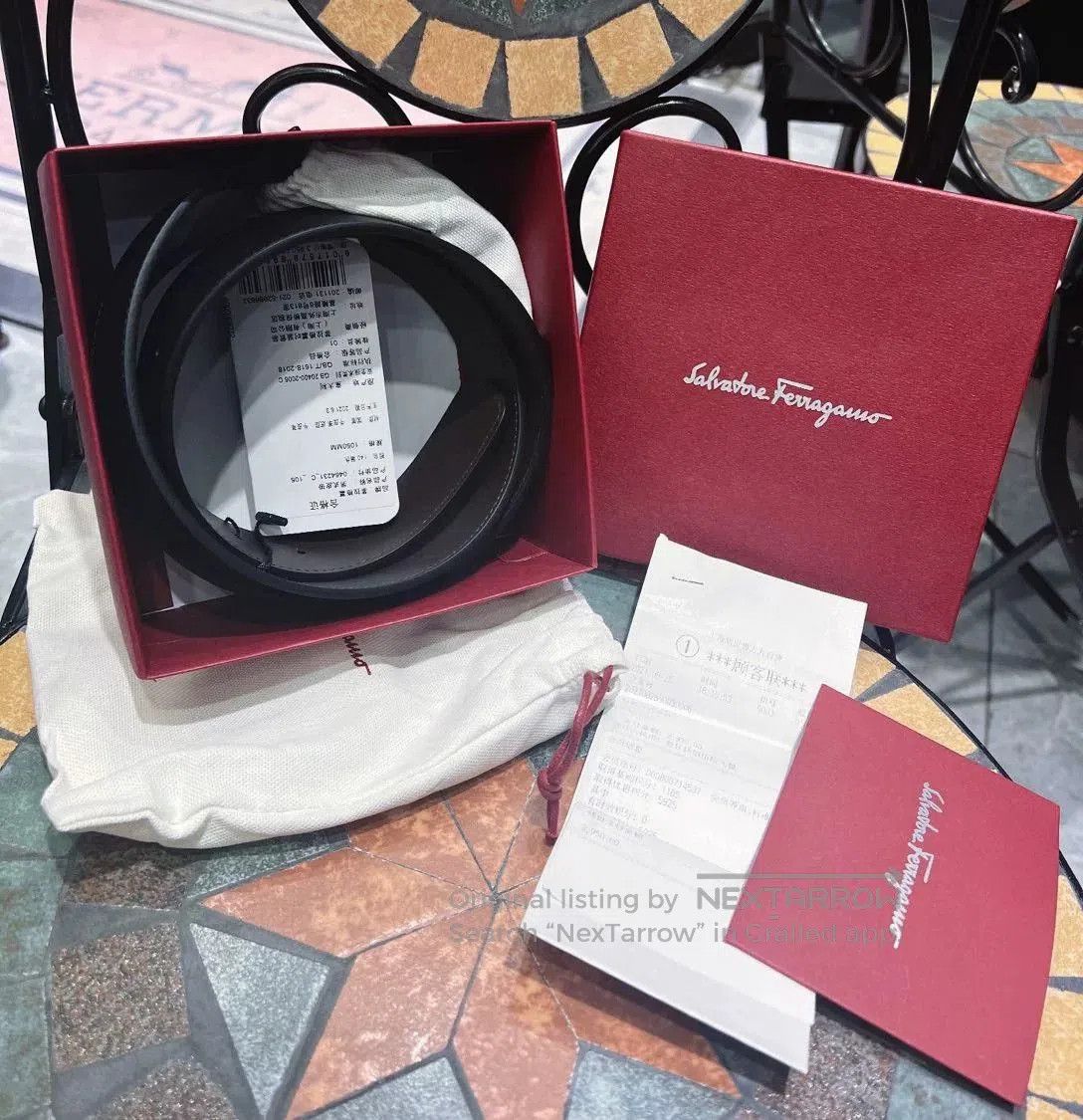 Salvatore Ferragamo Ferragamo Men's 105 Belt. Size ONE SIZE - 1 Thumbnail