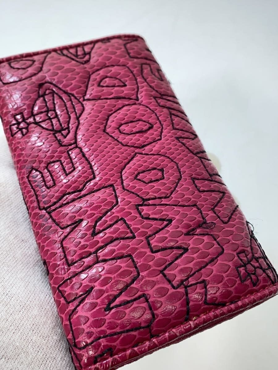 Vivienne Westwood Contrast Stitch Orb Leather Key Case Size ONE SIZE - 3 Thumbnail