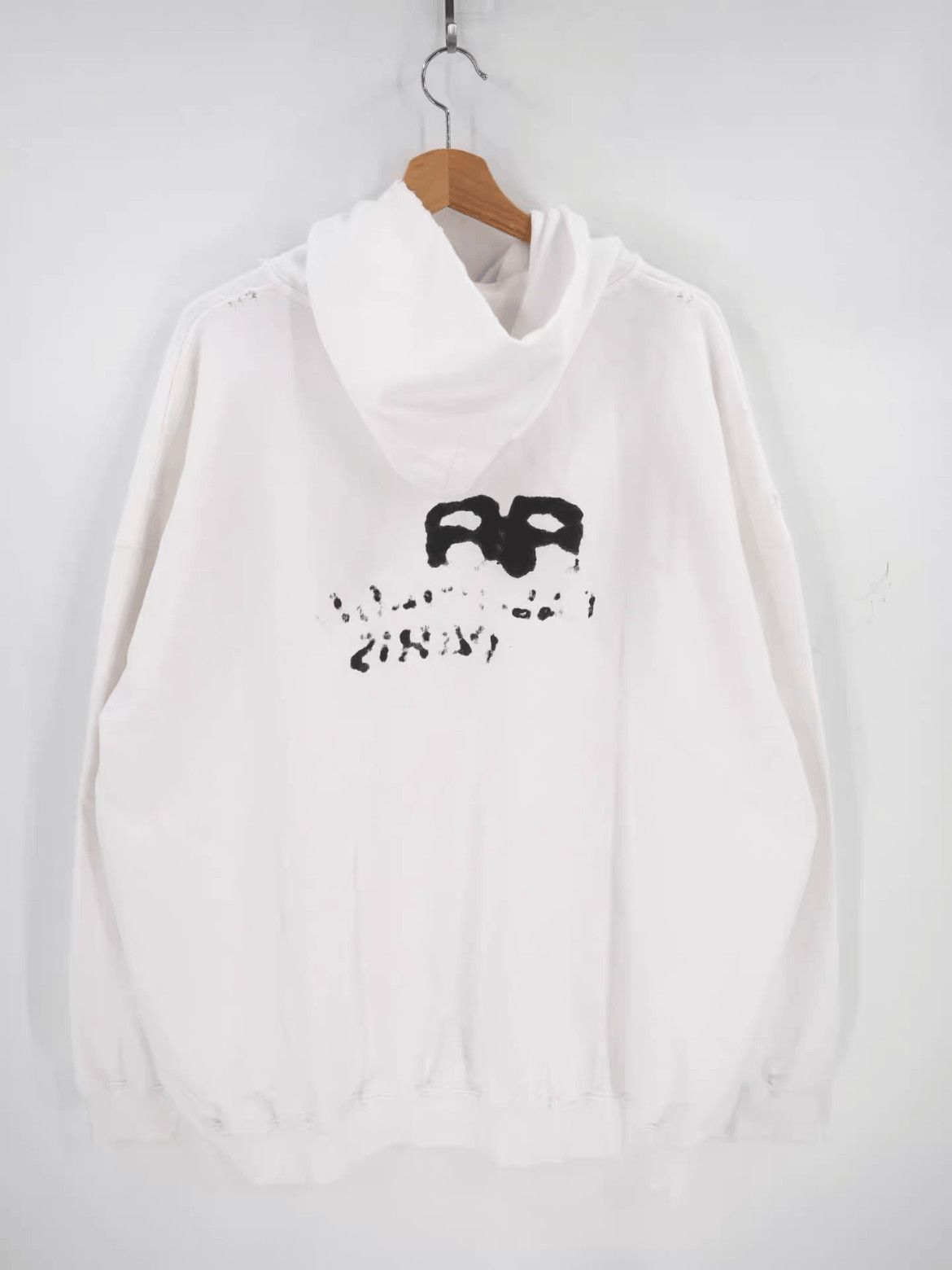 Balenciaga Balenciaga 22AW Hand Drawing Logo Hoodie-2507 Size US M / EU 48-50 / 2 - 8 Thumbnail