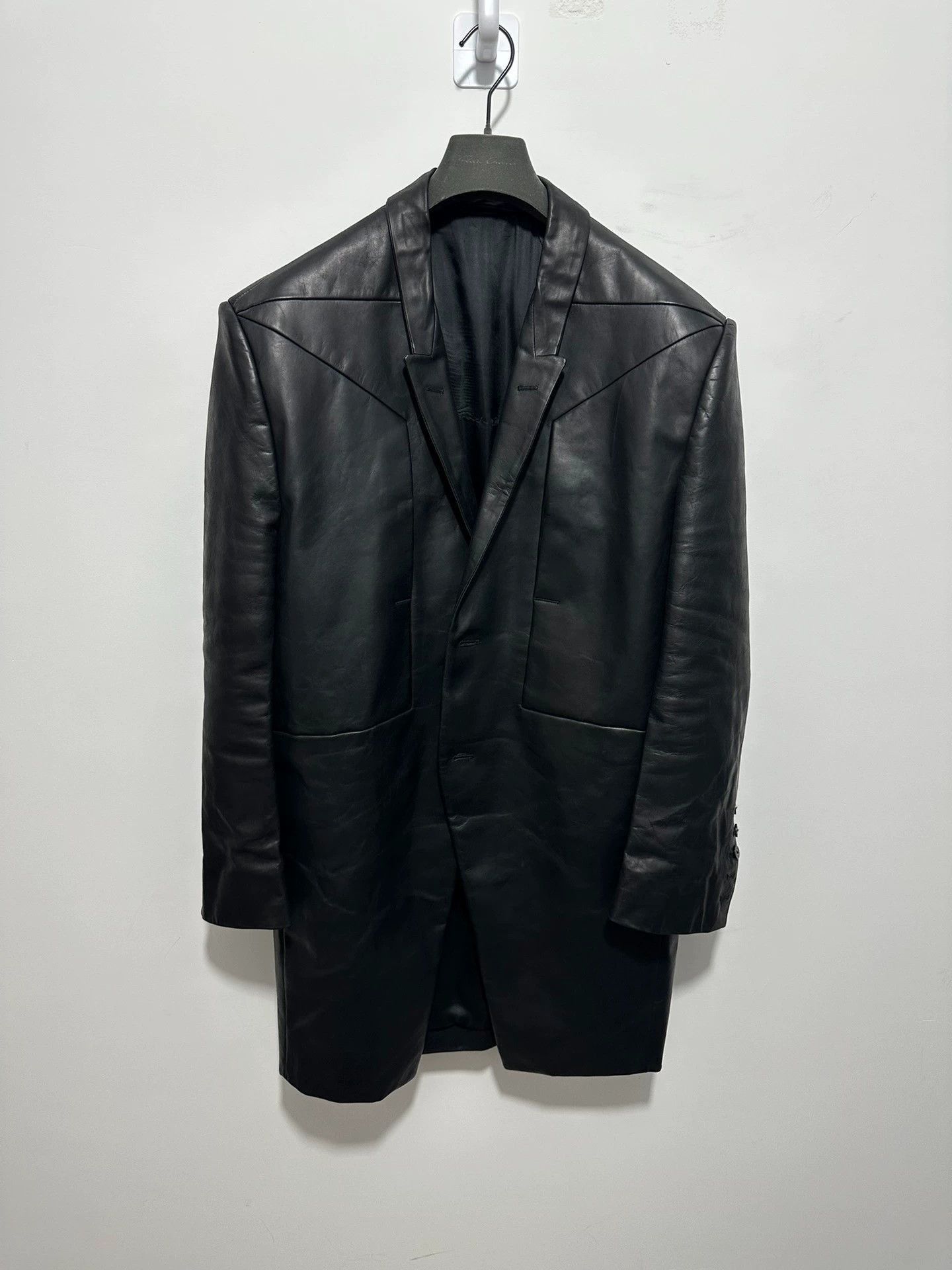 Rick Owens Rick owens Calfskin leather jacket-2505 Size US M / EU 48-50 / 2 - 1 Thumbnail