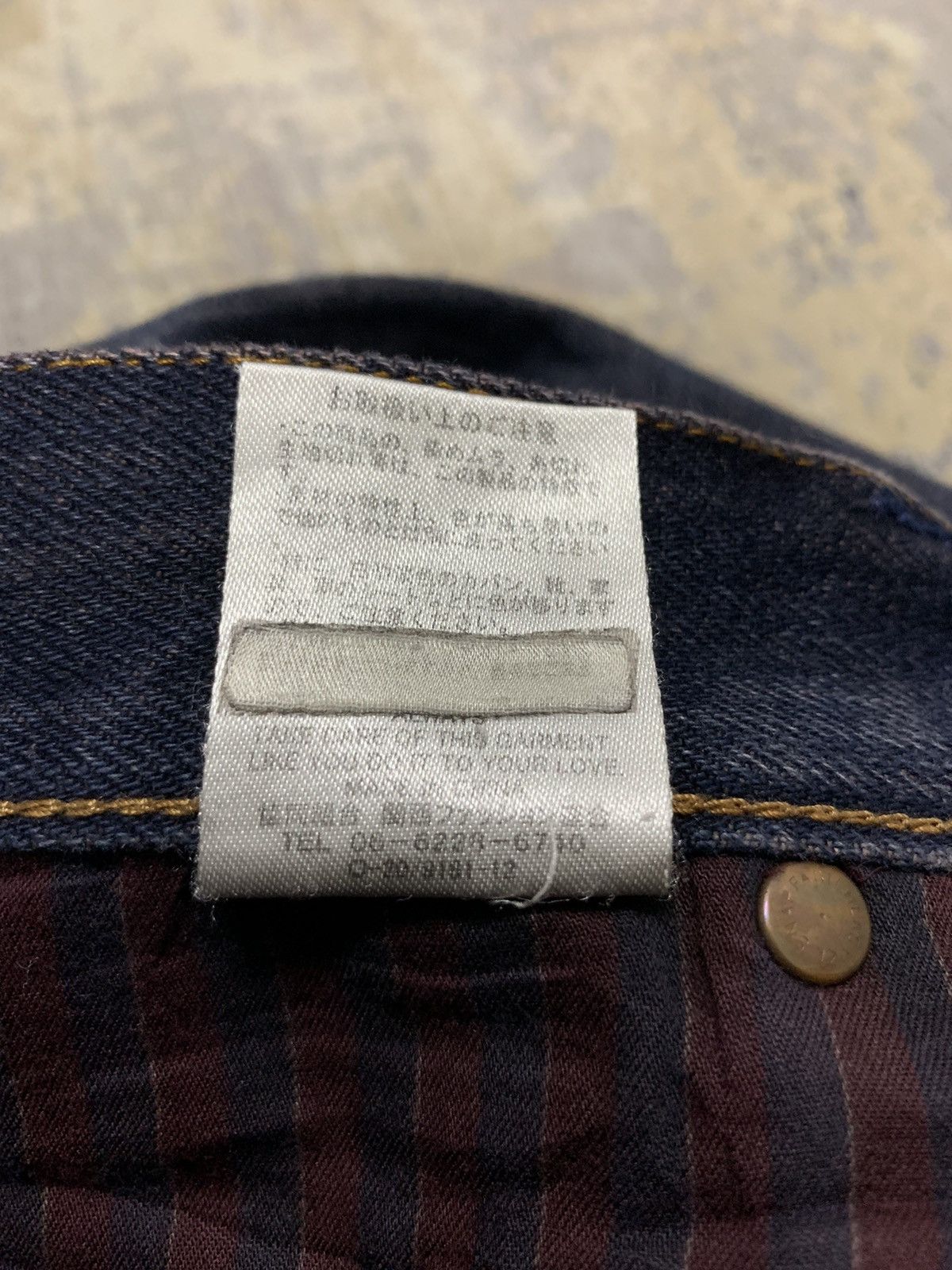 Japanese Brand Japanese Blue Standard Vintage Est. 1978 Faded Indigo Jeans Size US 32 / EU 48 - 17 Thumbnail