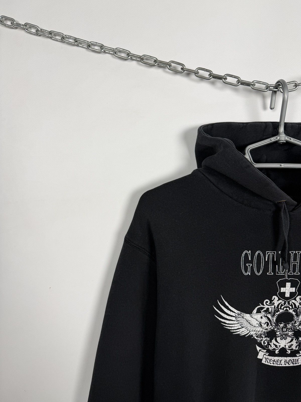 Vintage Men’s Gotthard Vintage Hoodie Rebel Soul Hard Rock Band M-L Size US M / EU 48-50 / 2 - 3 Thumbnail