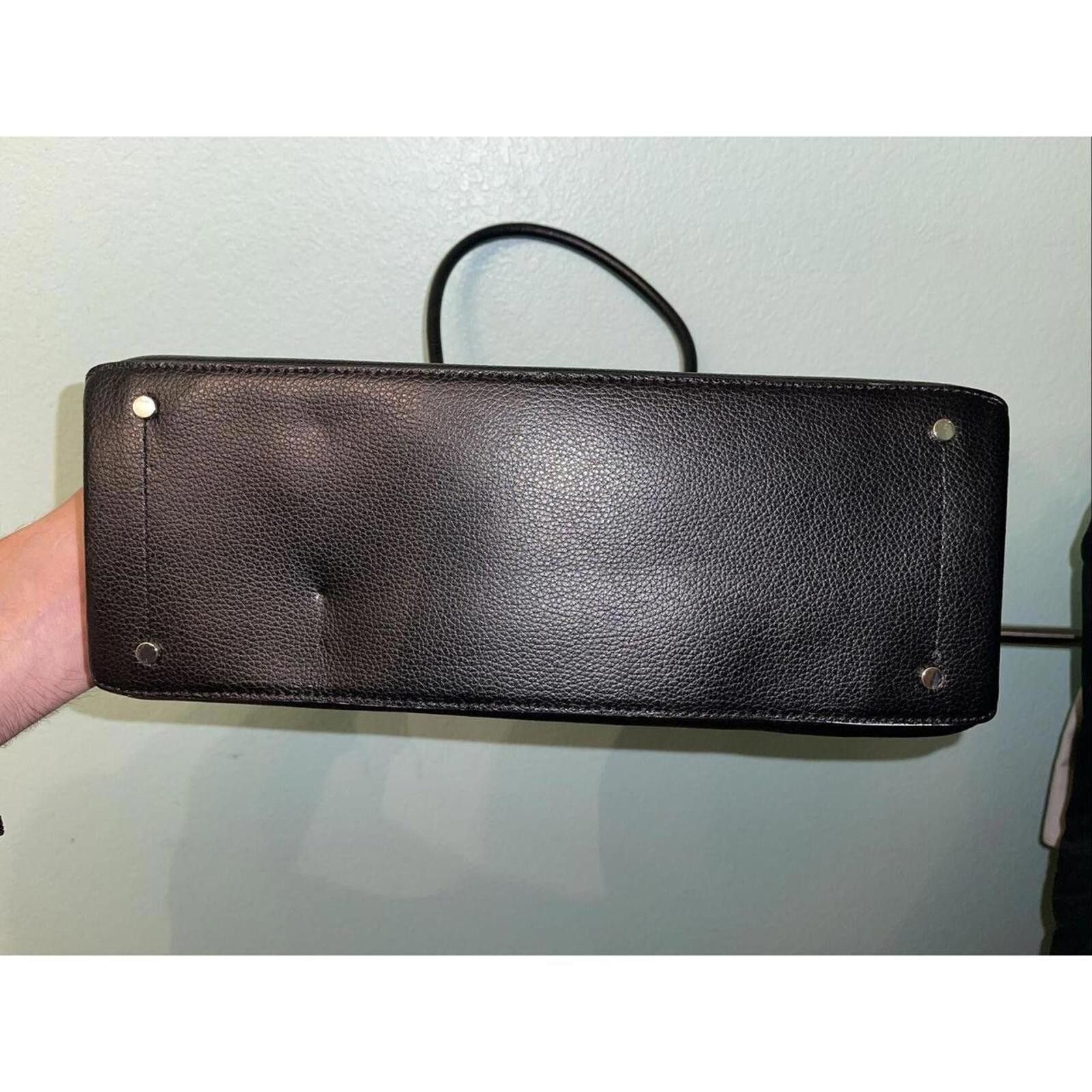 Other Stylish Black Leather Handbag by Kate Spade Size ONE SIZE - 5 Thumbnail