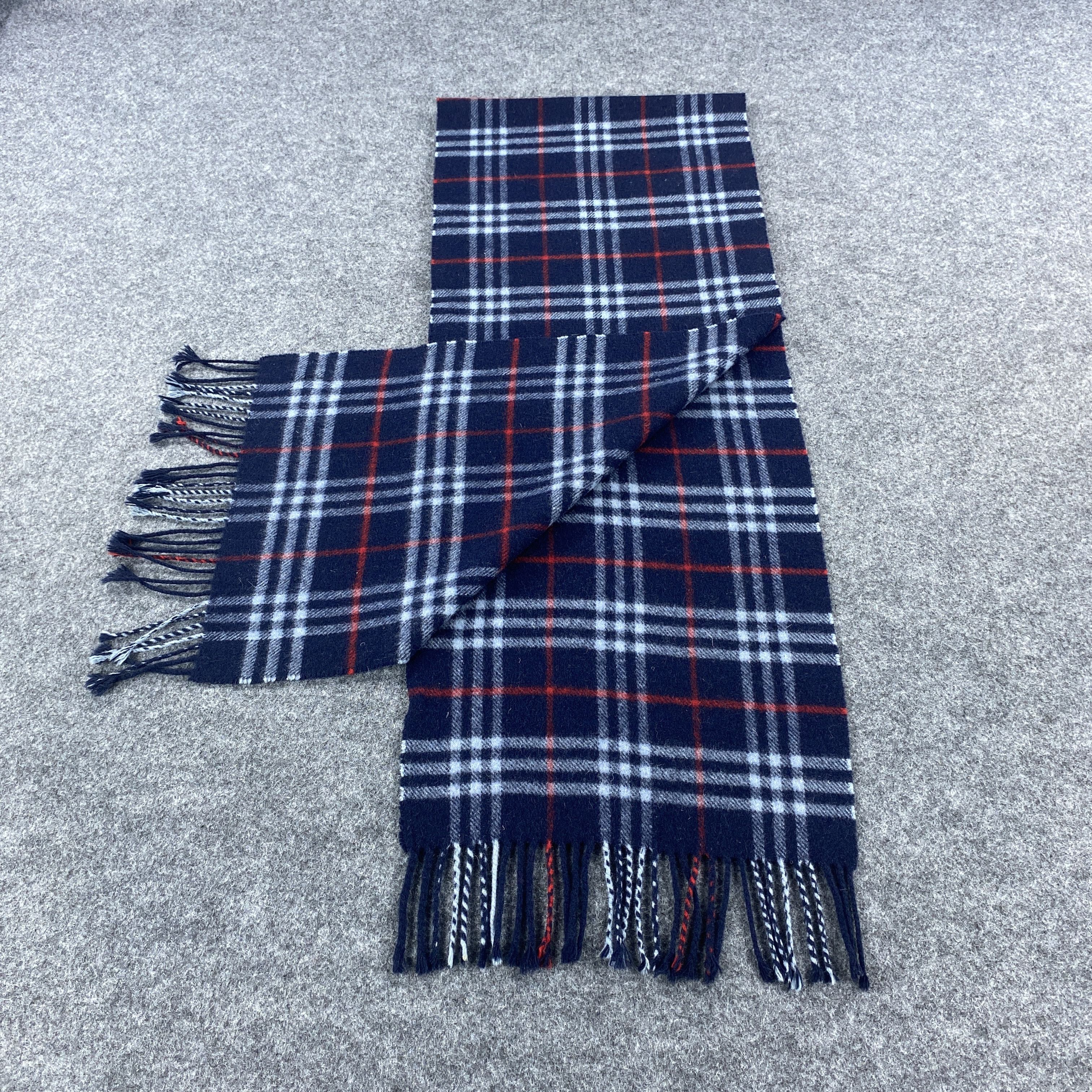 Burberry × Vintage GF10671 Burberry Scarf Neck Wear Muffler Nova Check Size ONE SIZE - 7 Thumbnail