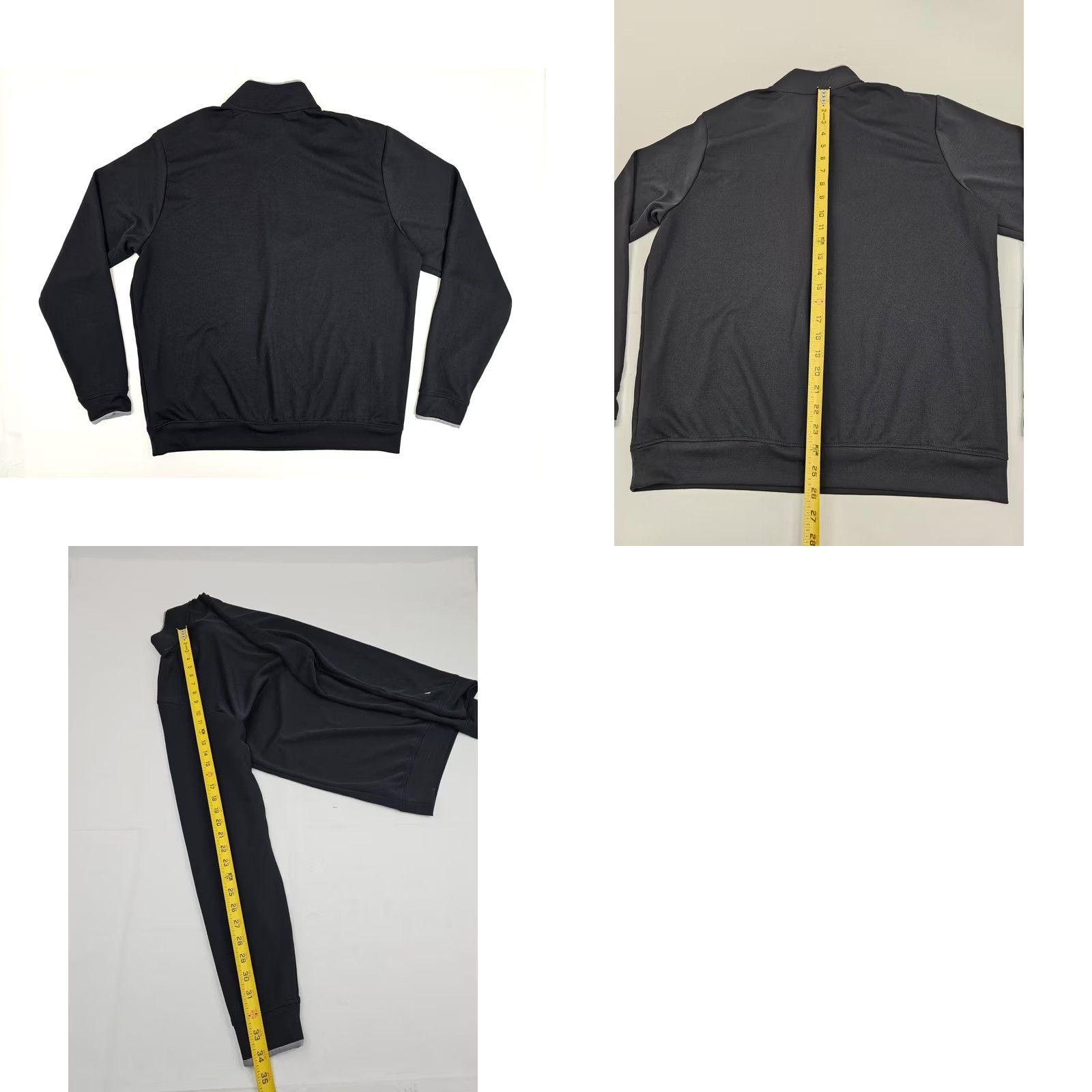 Adidas Adidas Lightweight 1/2 Zip Performance Shirt Men L Black Long Sleeve Mock Neck Size US L / EU 52-54 / 3 - 8 Thumbnail