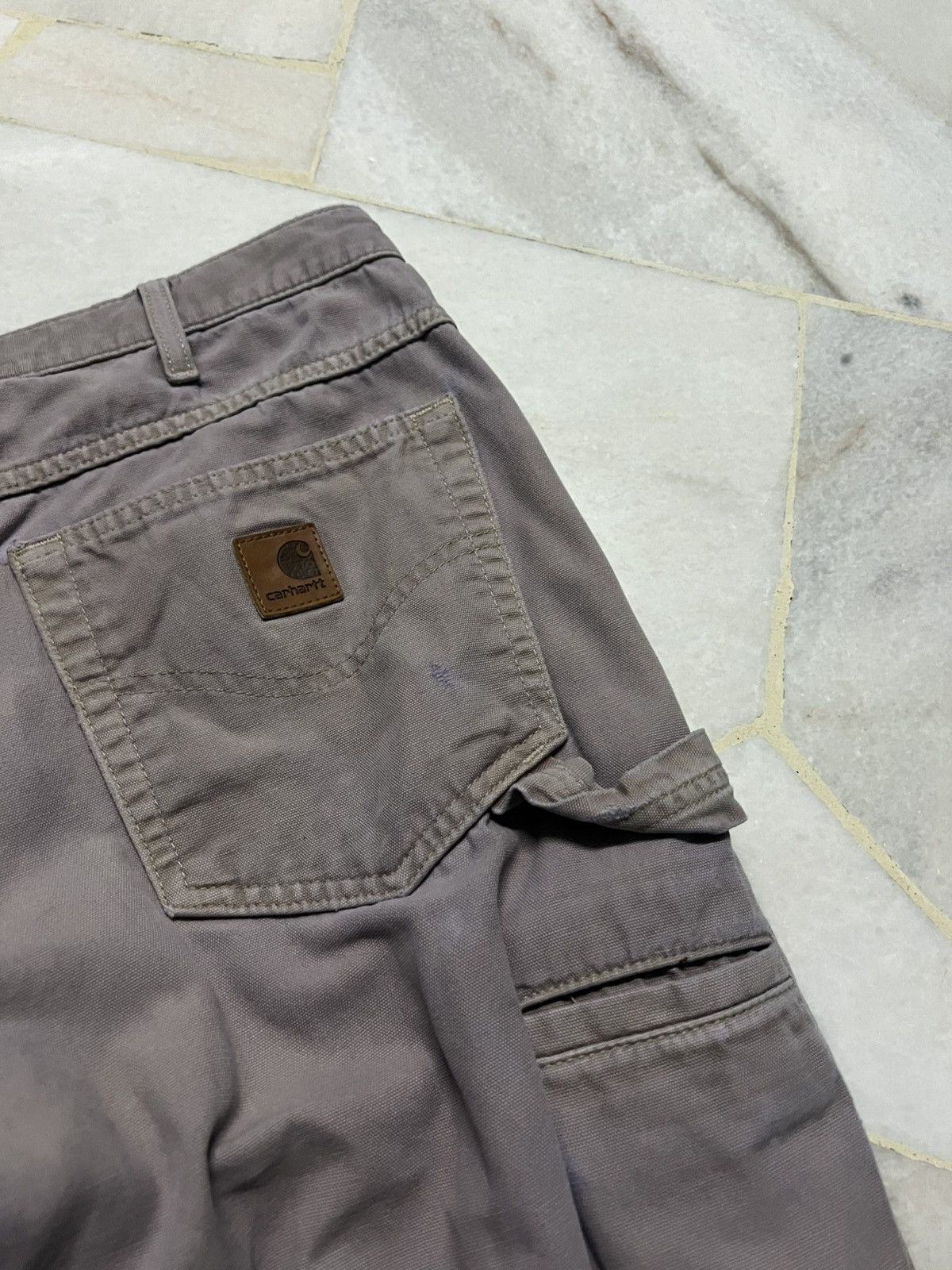 Carhartt 💥Baggy💥90’s Vintage Carhatt Carpenter Distressed Pants Size US 32 / EU 48 - 20 Thumbnail