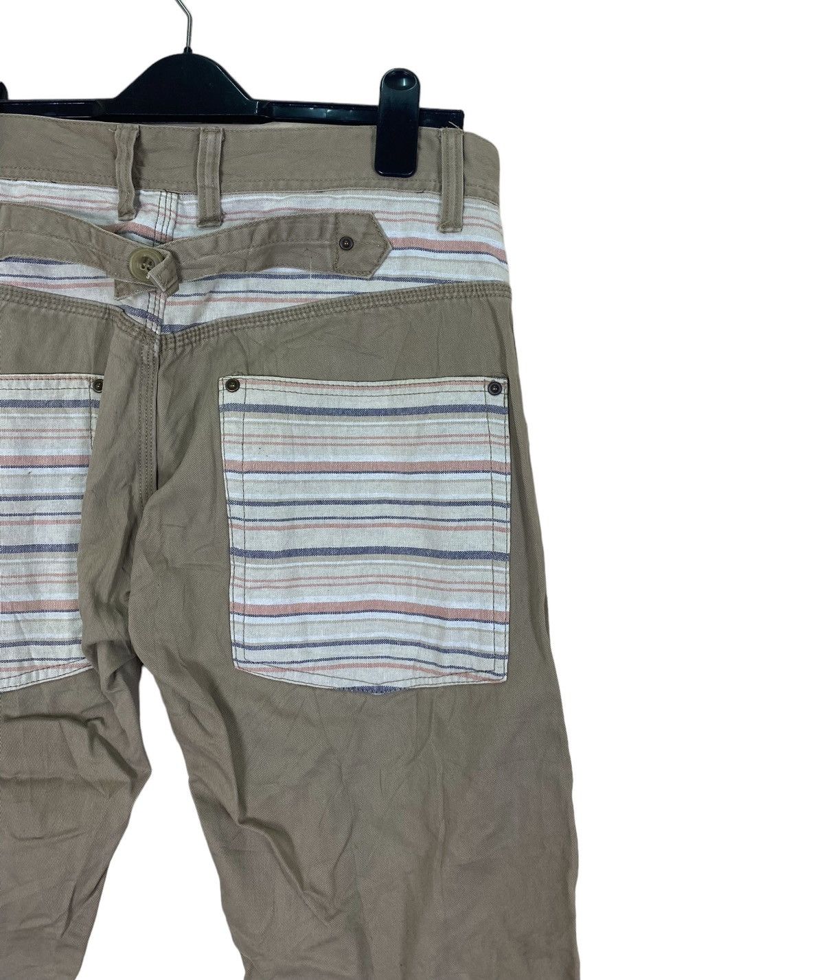 Japanese Brand Japanese Brand No Leash Bush Patchwork Pants Size US 33 - 8 Thumbnail