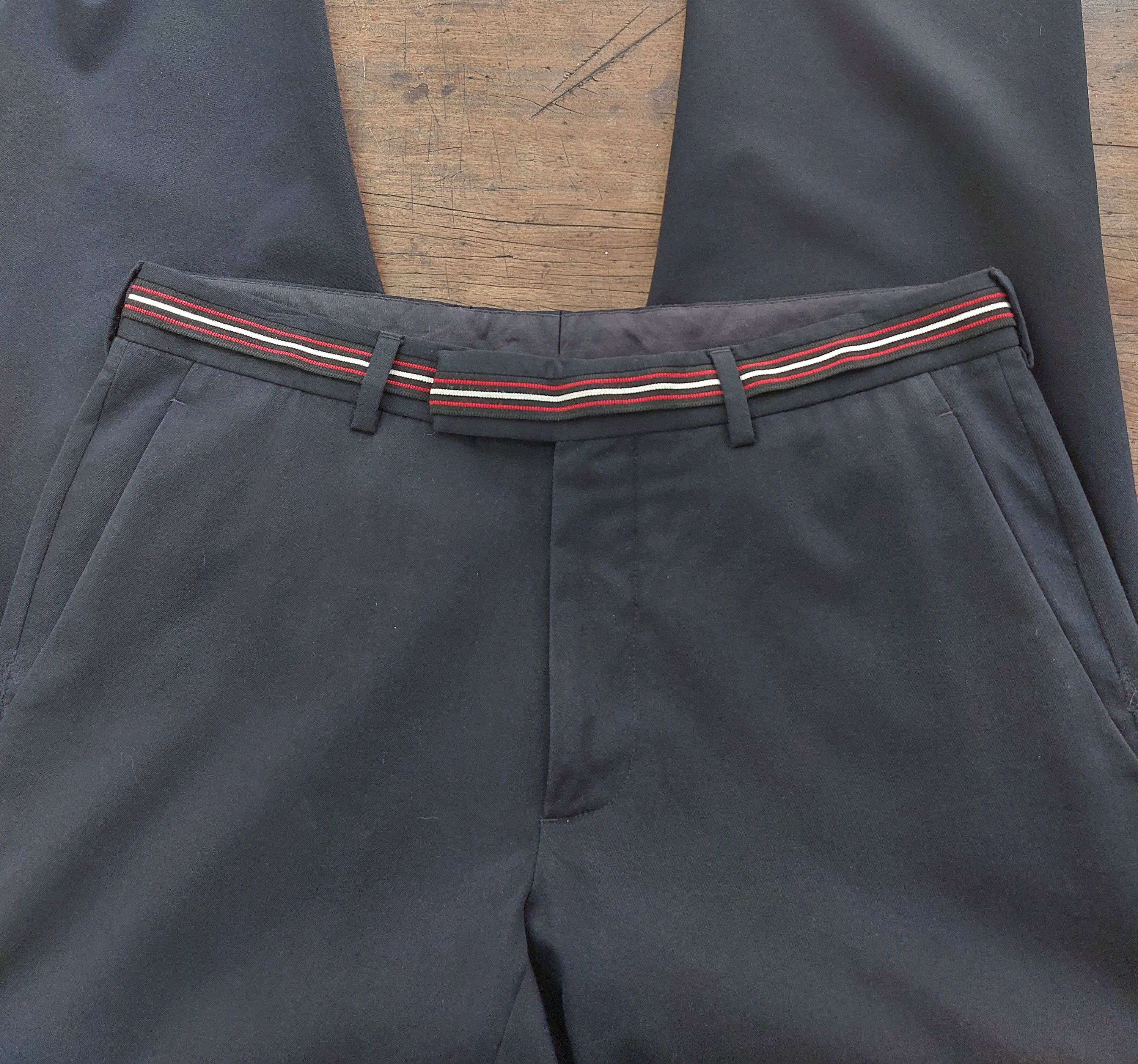 Dior Dior Homme x Kris Van Assche A/W16 Trimming Tape Belt Slacks Size US 32 / EU 48 - 7 Thumbnail