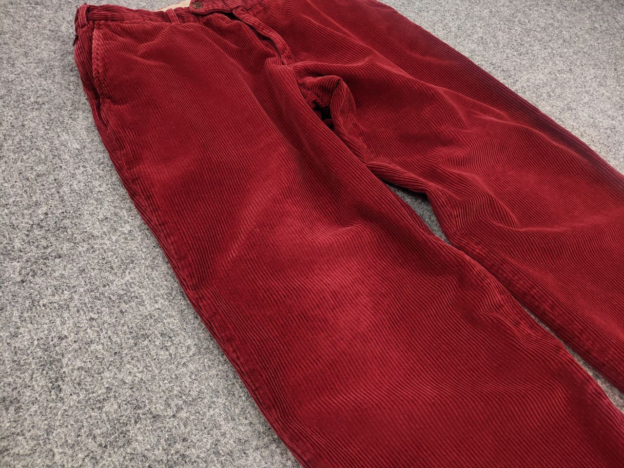 Burberry Burberry London Vintage Corduroy Dark Red Trouser Pants Size US 34 / EU 50 - 8 Thumbnail