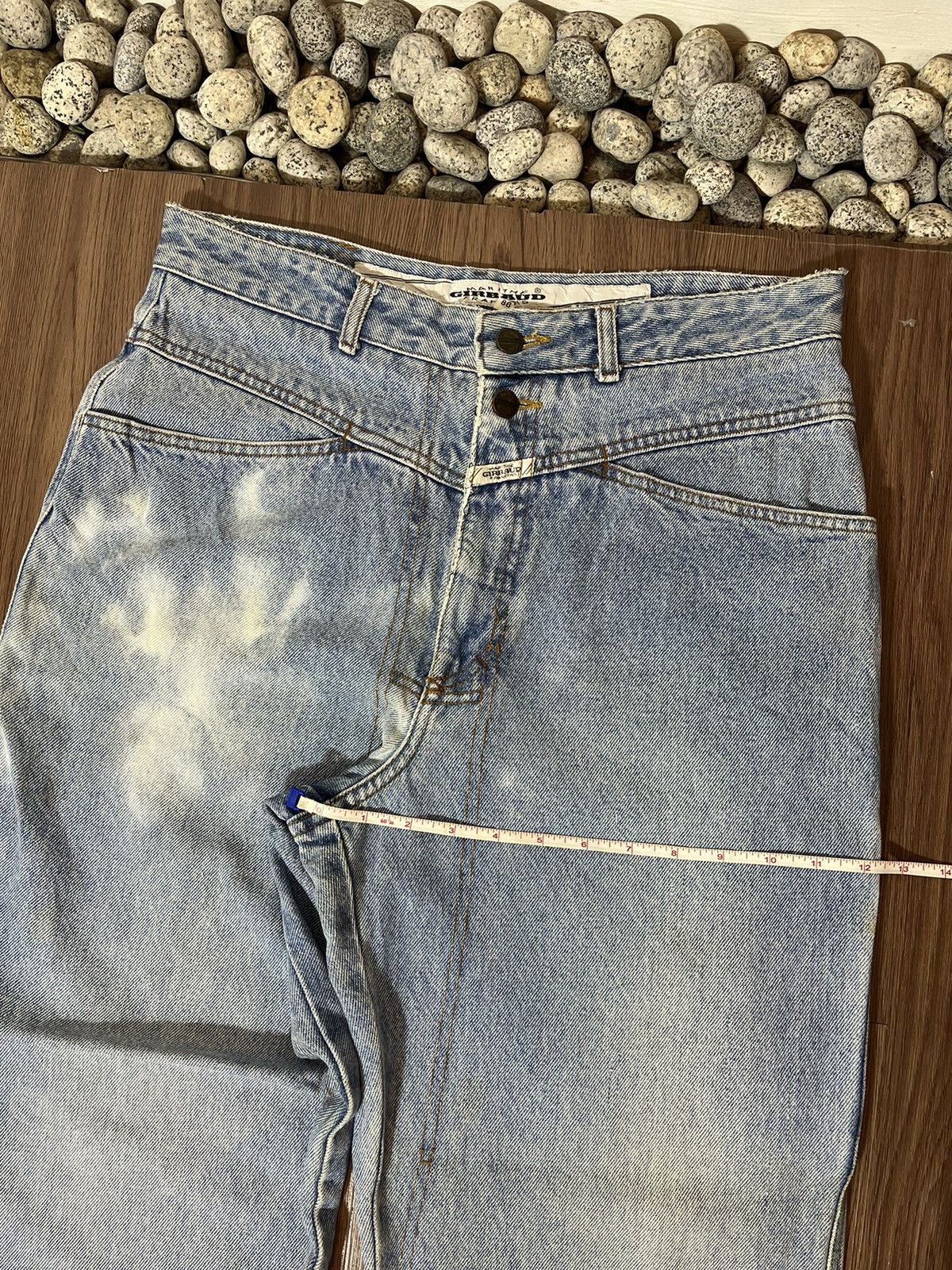 Marithe + Francois Girbaud Marithé François Girbaud Vintage Stone Washed Jeans Size US 33 - 21 Thumbnail