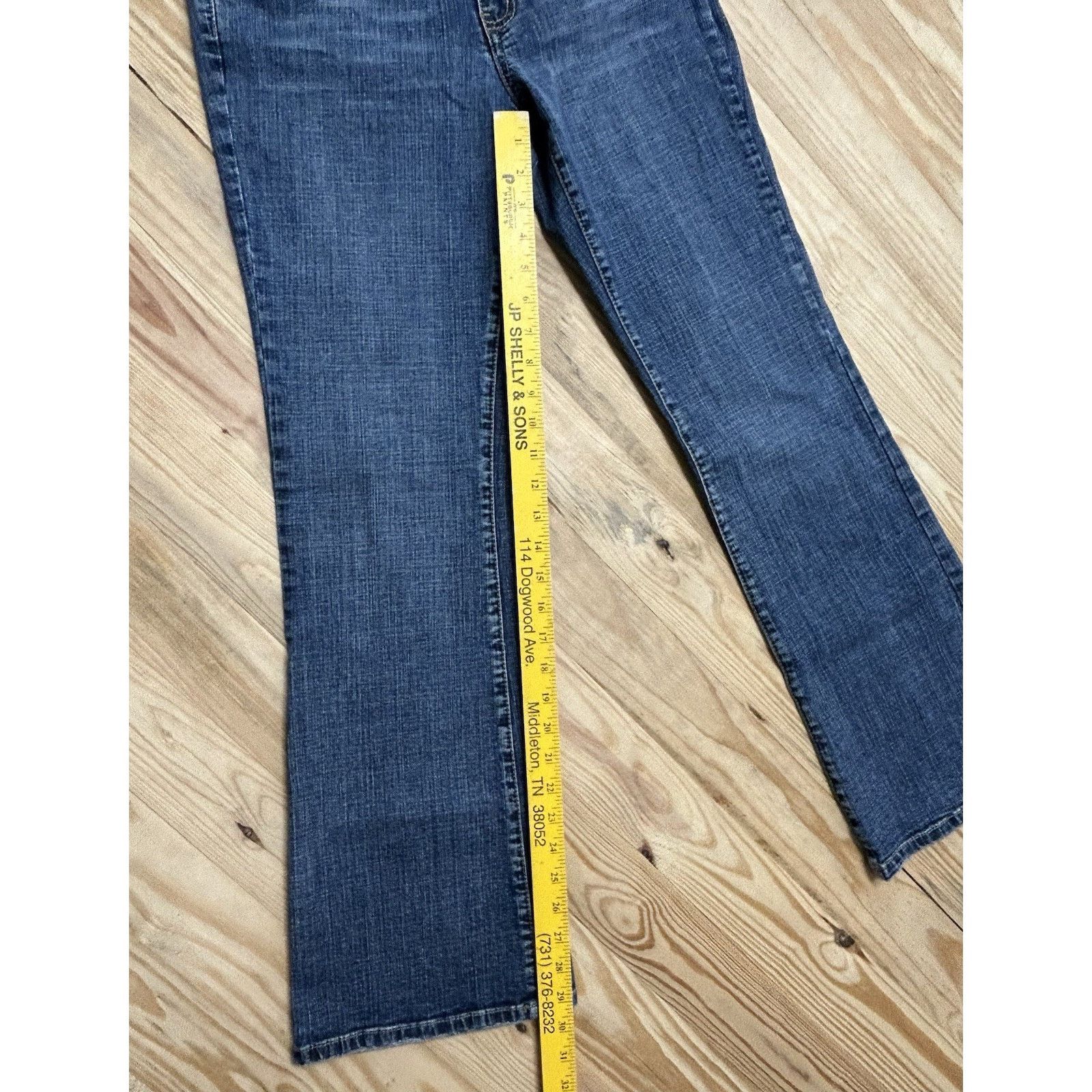 Apt. 9 APT.9 Jeans Women's size 6 Denim Stretch Mid Rise (30x29). Size 28" / US 6 / IT 42 - 4 Thumbnail