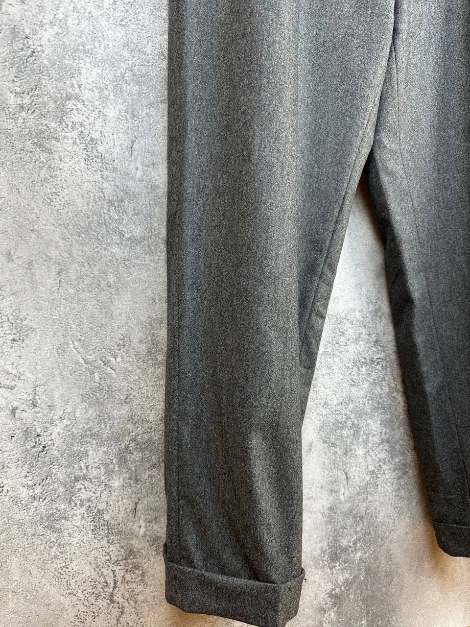 Canali RRP $650 Canali Wool Tailored Dress Trousers Grey Italy Size US 42 / EU 58 - 7 Thumbnail