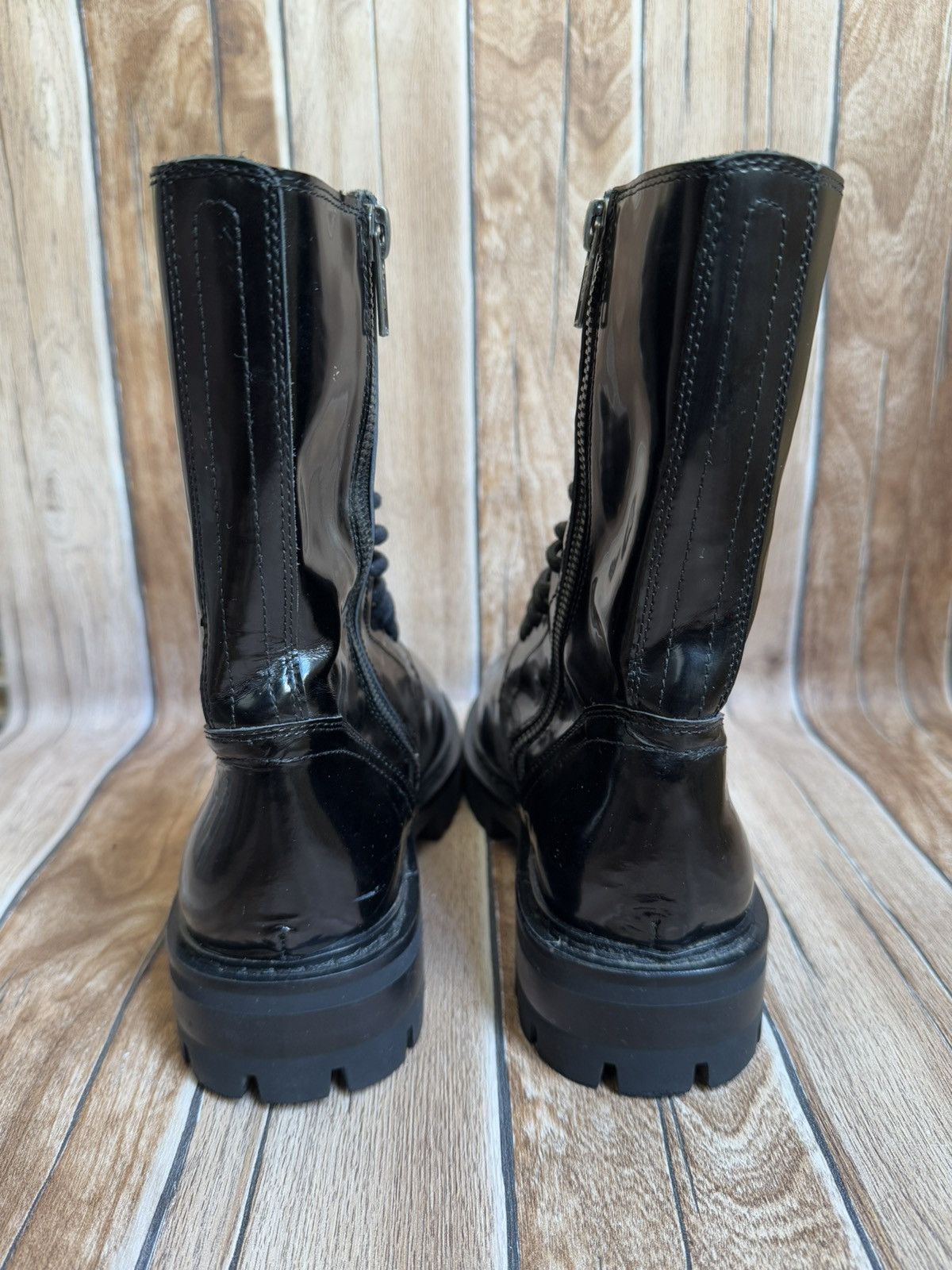 Ann Demeulemeester Patent leather ALEC boots Size US 9 / IT 39 - 9 Thumbnail